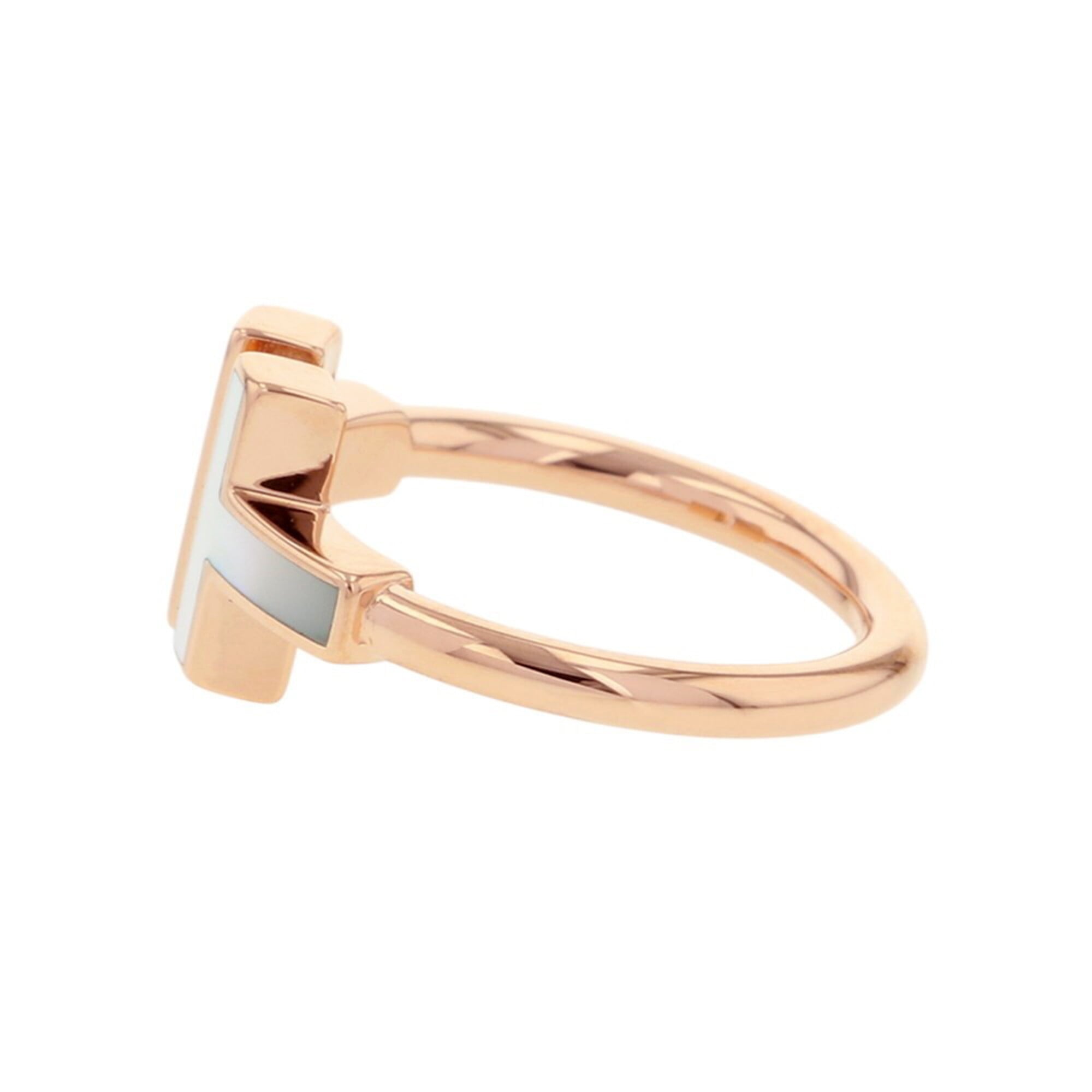 Tiffany Pink Gold (18K) Band Ring (Pre-Owned)