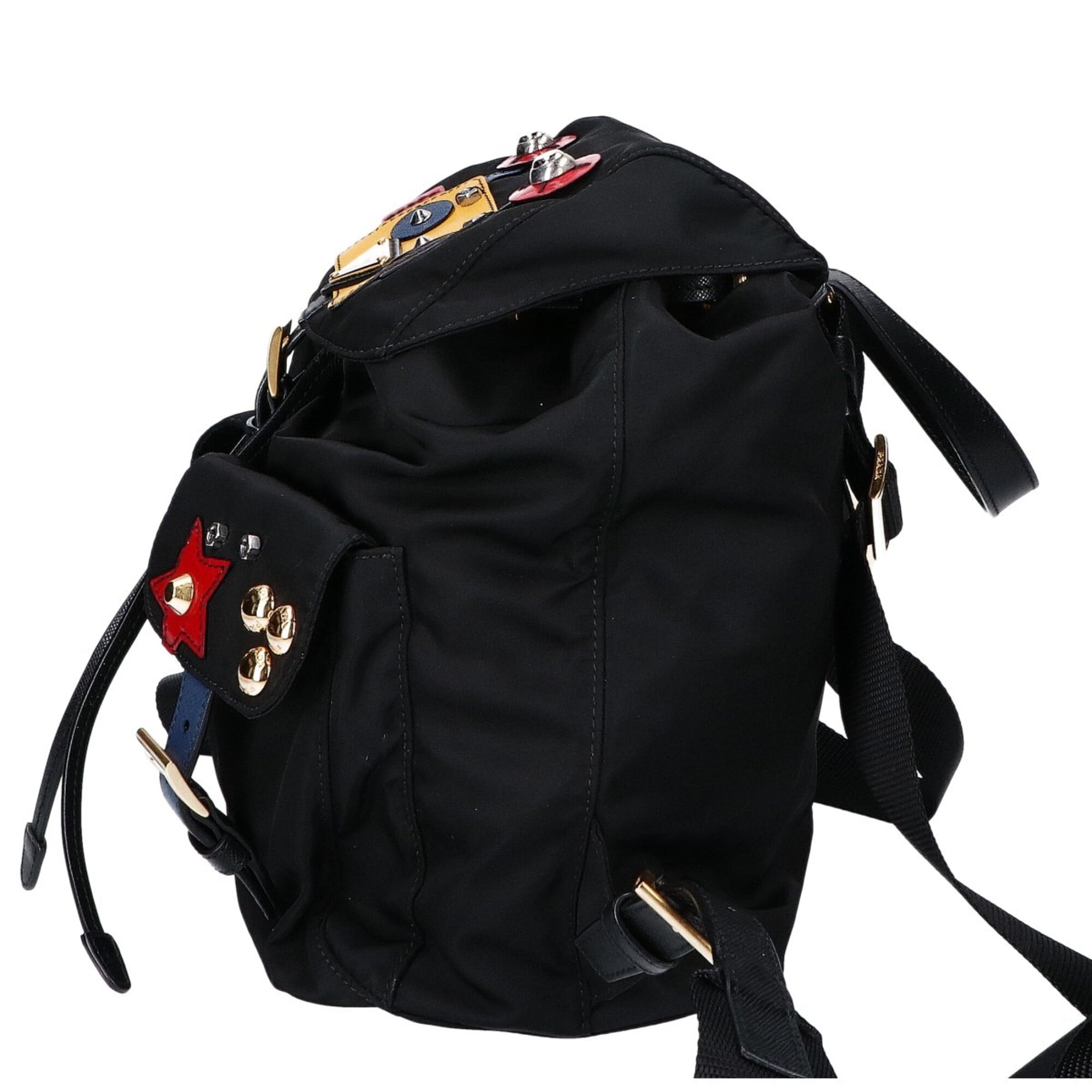 Prada Black Nylon Backpack (Pre-Owned)