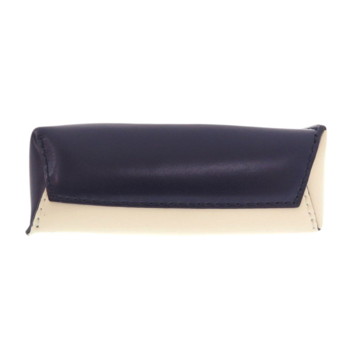 Marni Brown Navy Leather Handbag (Pre-Owned)