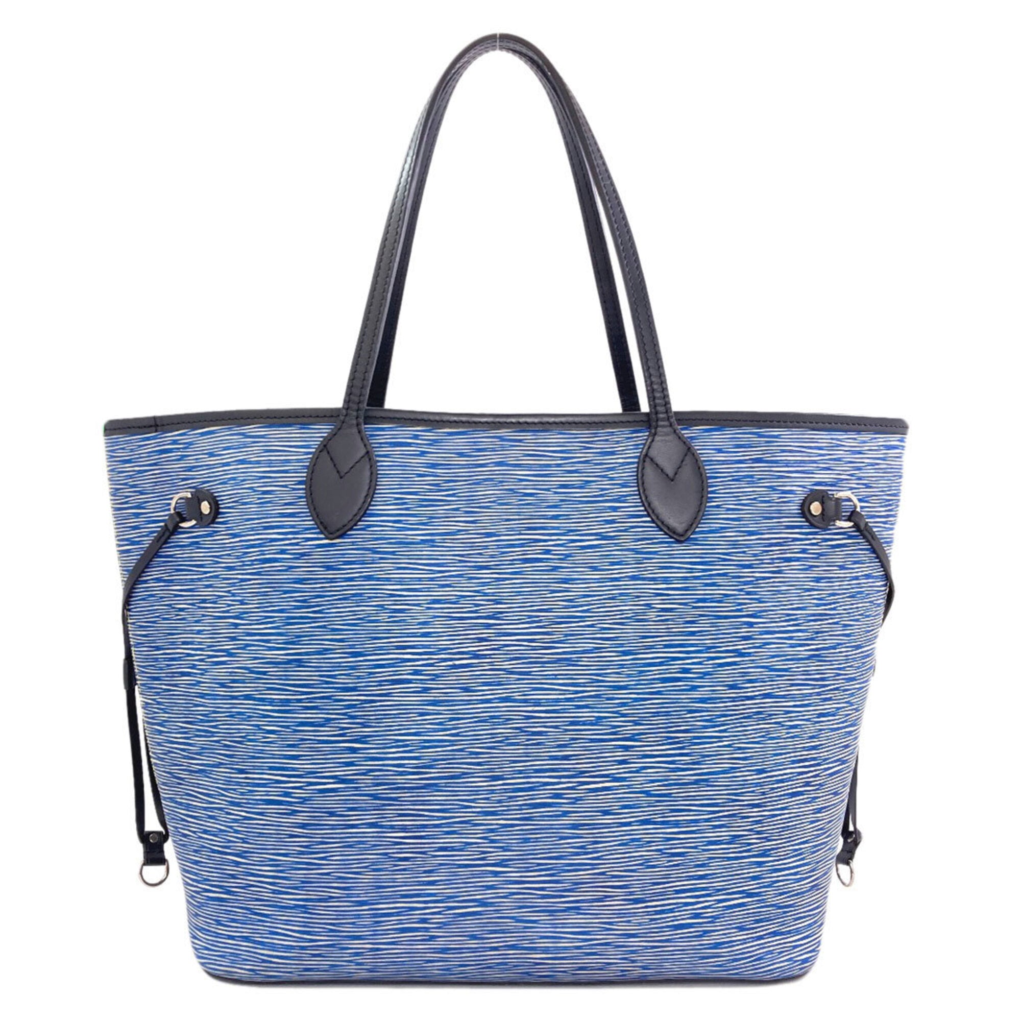 Louis Vuitton Epi Denim Blue Epi Denim Leather Tote Bag (Pre-Owned)