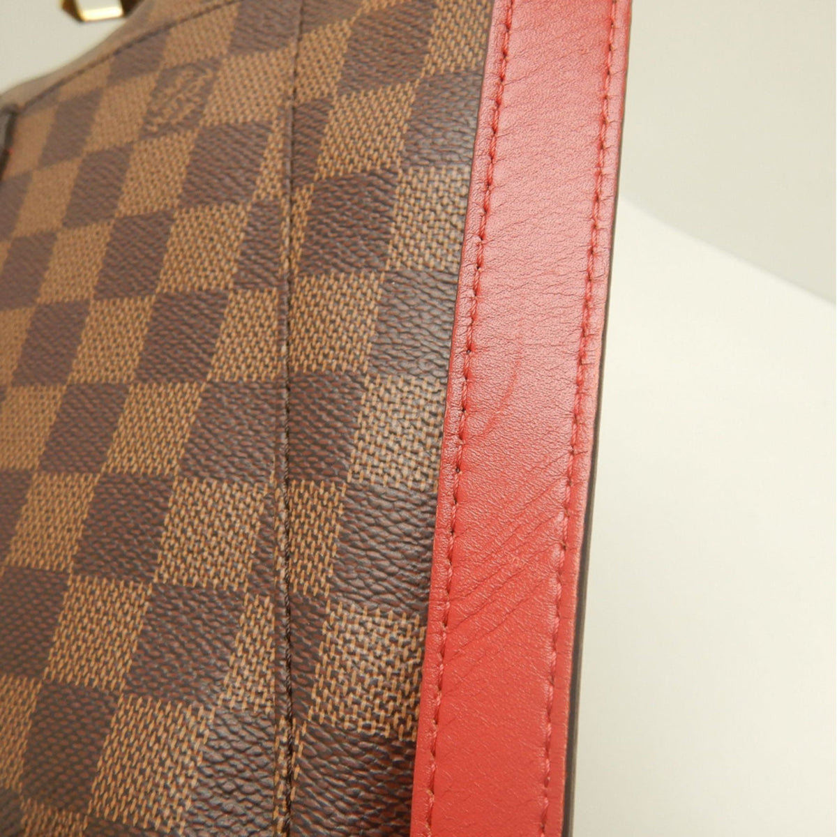 Louis Vuitton Brown Ebene Damier Canvas Shoulder Bag (Pre-Owned)