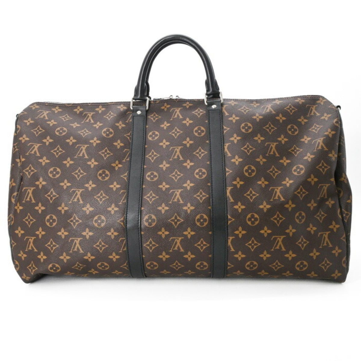 Louis Vuitton Brown Monogram Macassar Monogram Boston Bag (Pre-Owned)