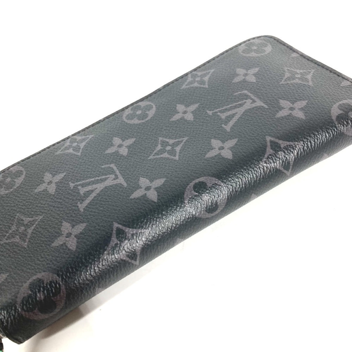Louis Vuitton Monogram Eclipse Black Monogram Eclipse Long Wallet (Bi-Fold) (Pre-Owned)