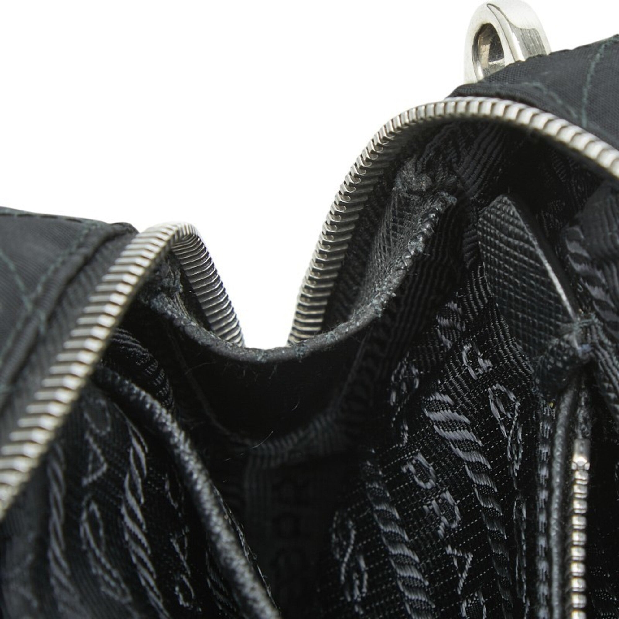 Prada Black Nylon Handbag (Pre-Owned)