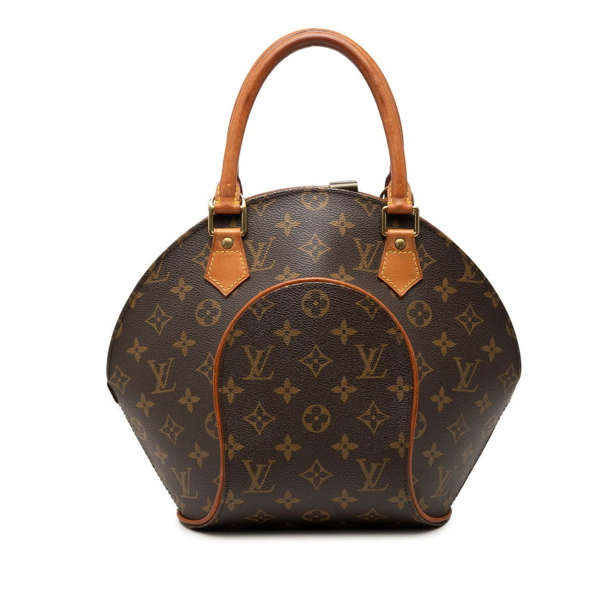 Louis Vuitton Brown Pvc Leather Handbag (Pre-Owned)
