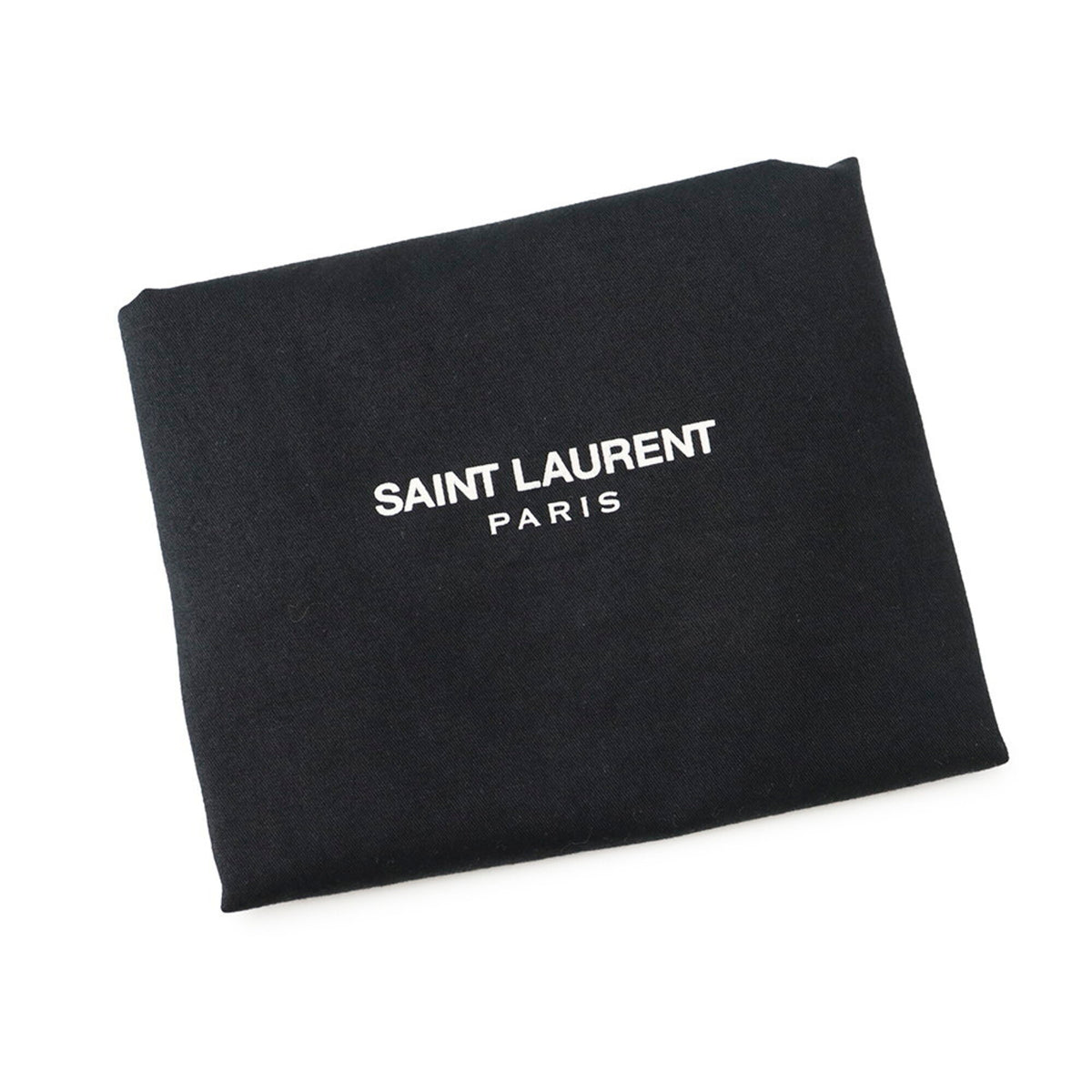 Yves Saint Laurent Champagne Gold Leather Chain/Shoulder Wallet (Pre-Owned)