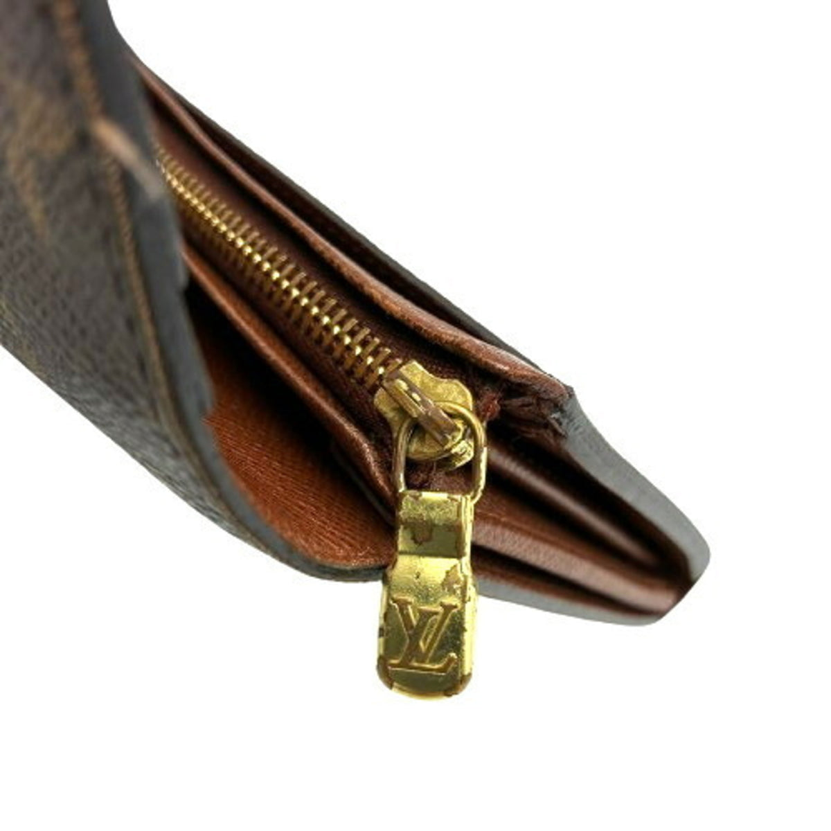 Louis Vuitton Monogram Brown Pvc Coin Purse/Coin Case (Pre-Owned)