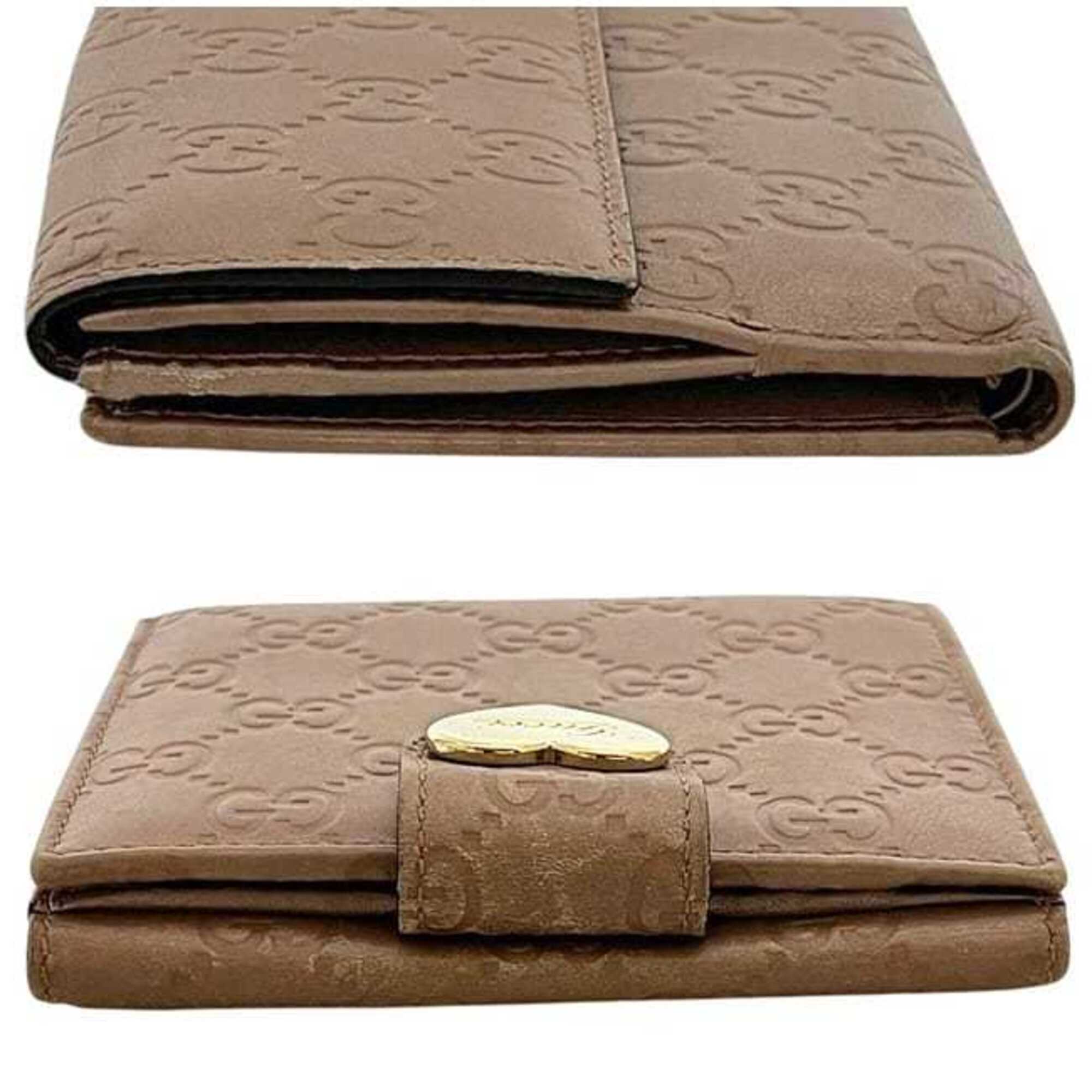 Gucci Beige Leather Wallet (Bi-Fold) (Pre-Owned)