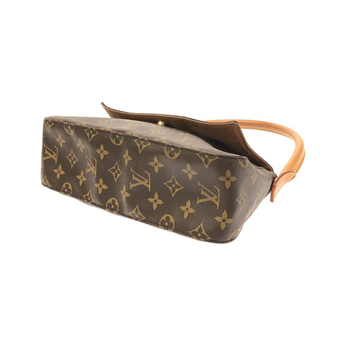 Louis Vuitton Brown Coated Canvas Shoulder Bag (Pre-Owned)