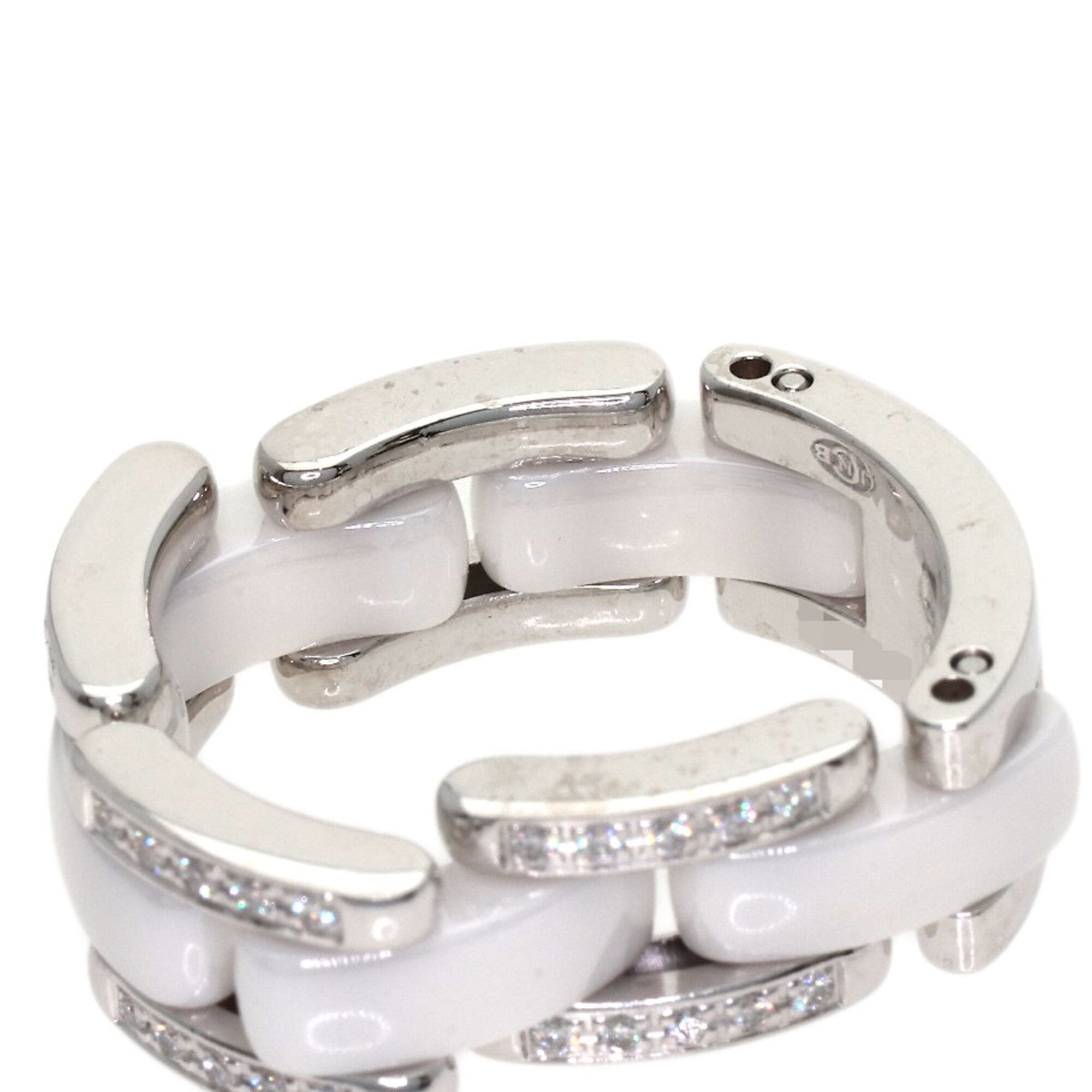 Chanel White Gold (18K) Band Ring (Pre-Owned)