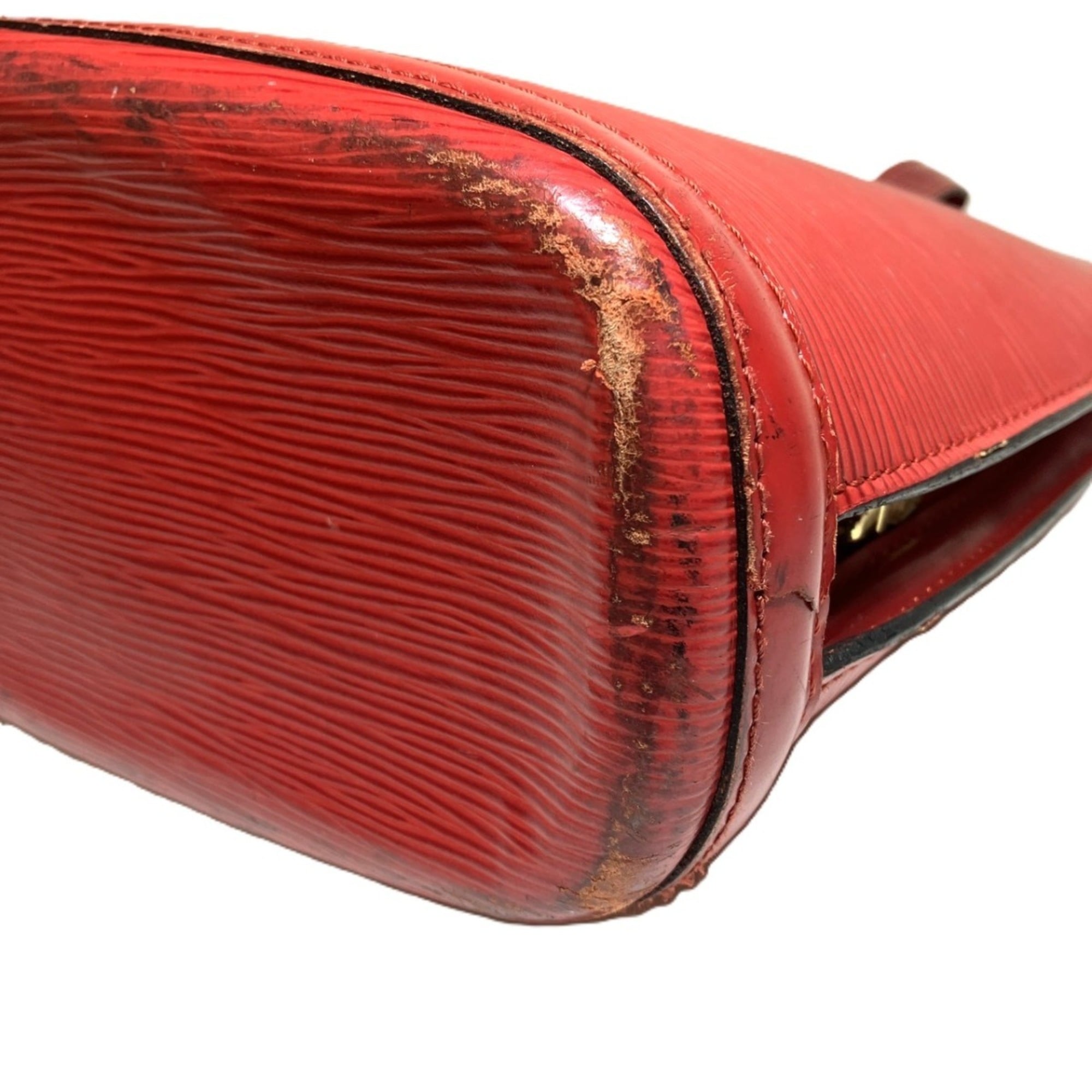 Louis Vuitton Epi Castilian Red Epi Leather Handbag (Pre-Owned)