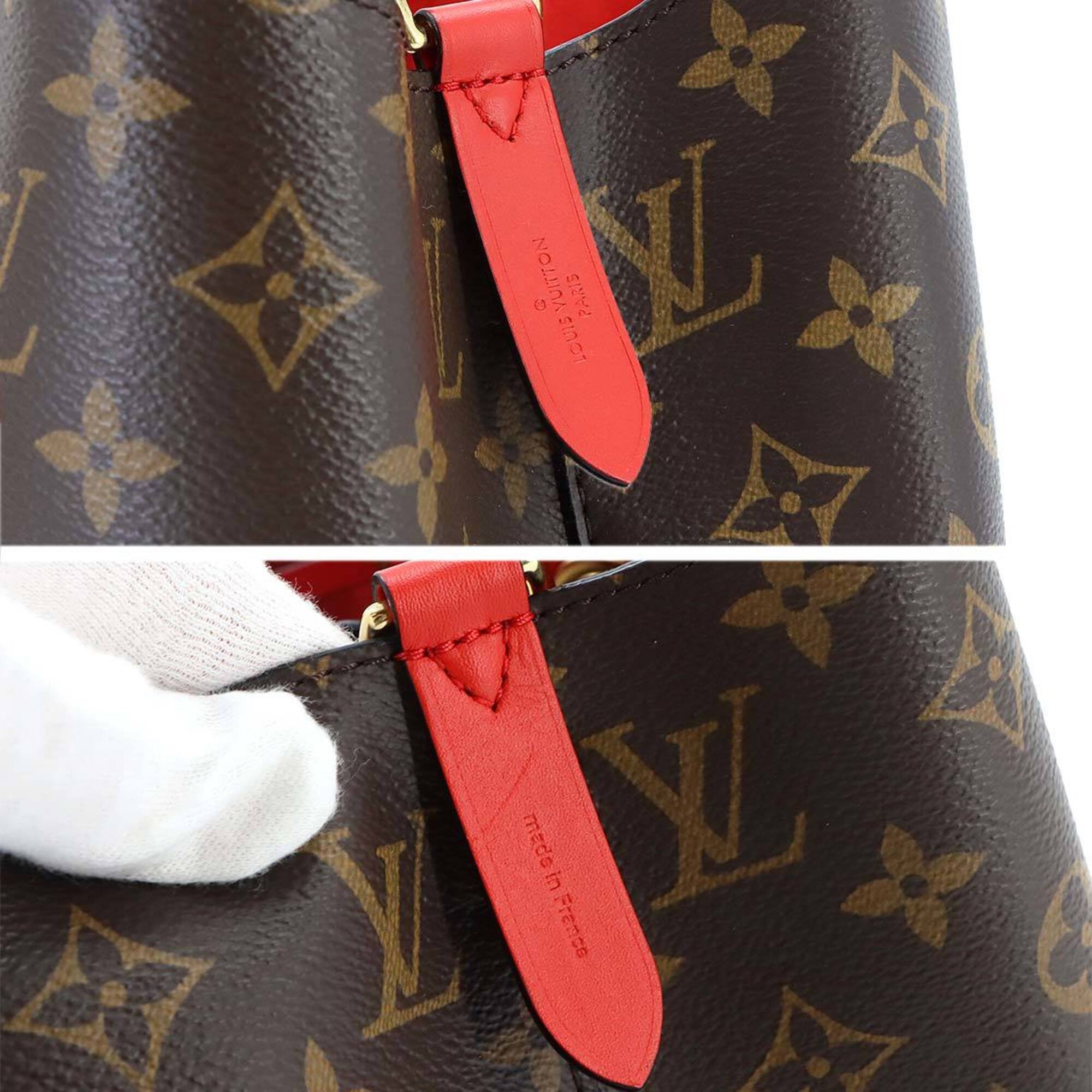 Louis Vuitton Brown Coquelicots Monogram Monogram Handbag (Pre-Owned)