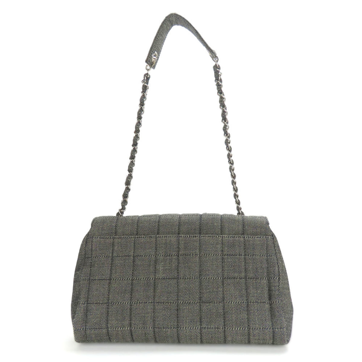 Chanel Navy Denim Shoulder Bag (Pre-Owned)