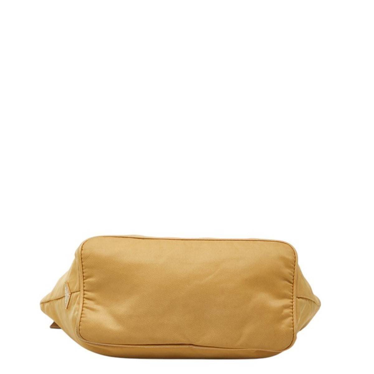 Prada Beige Nylon Leather Shoulder Bag (Pre-Owned)