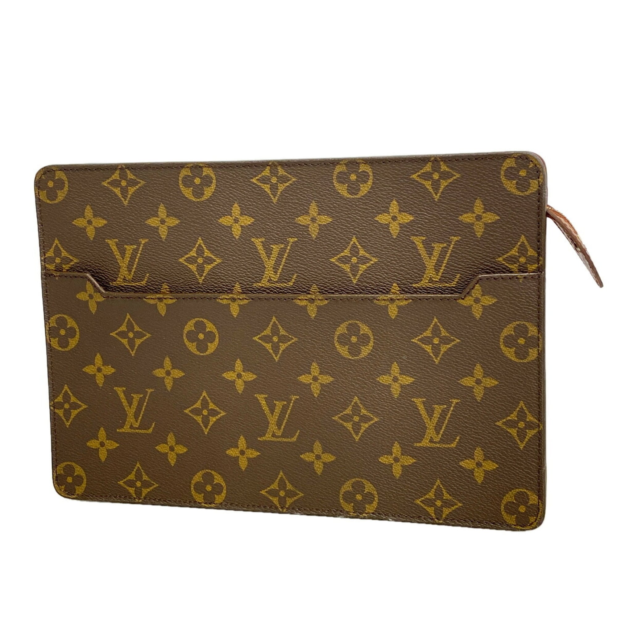 Louis Vuitton Brown Clutch Bag (Pre-Owned)