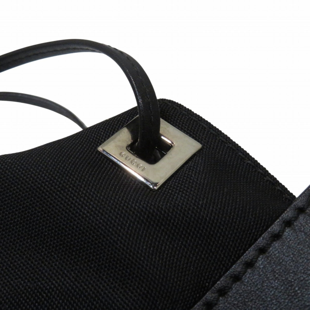 Gucci Black Nylon Tote Bag (Pre-Owned)