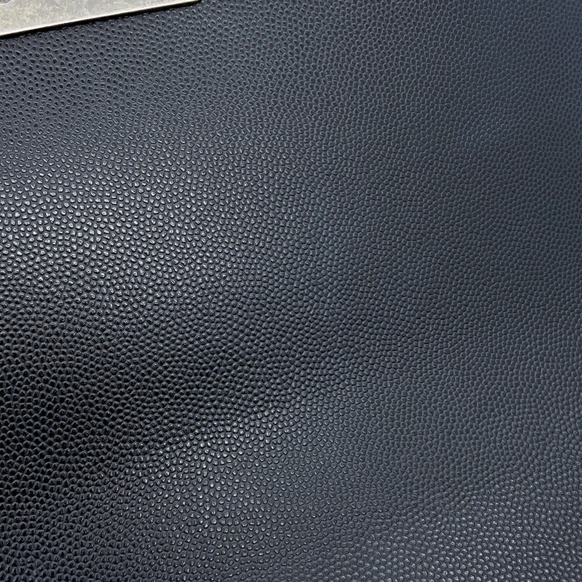 Chanel Matelasse Black Grained Calfskin Handbag Shoulder Bag (Pre-Owned)