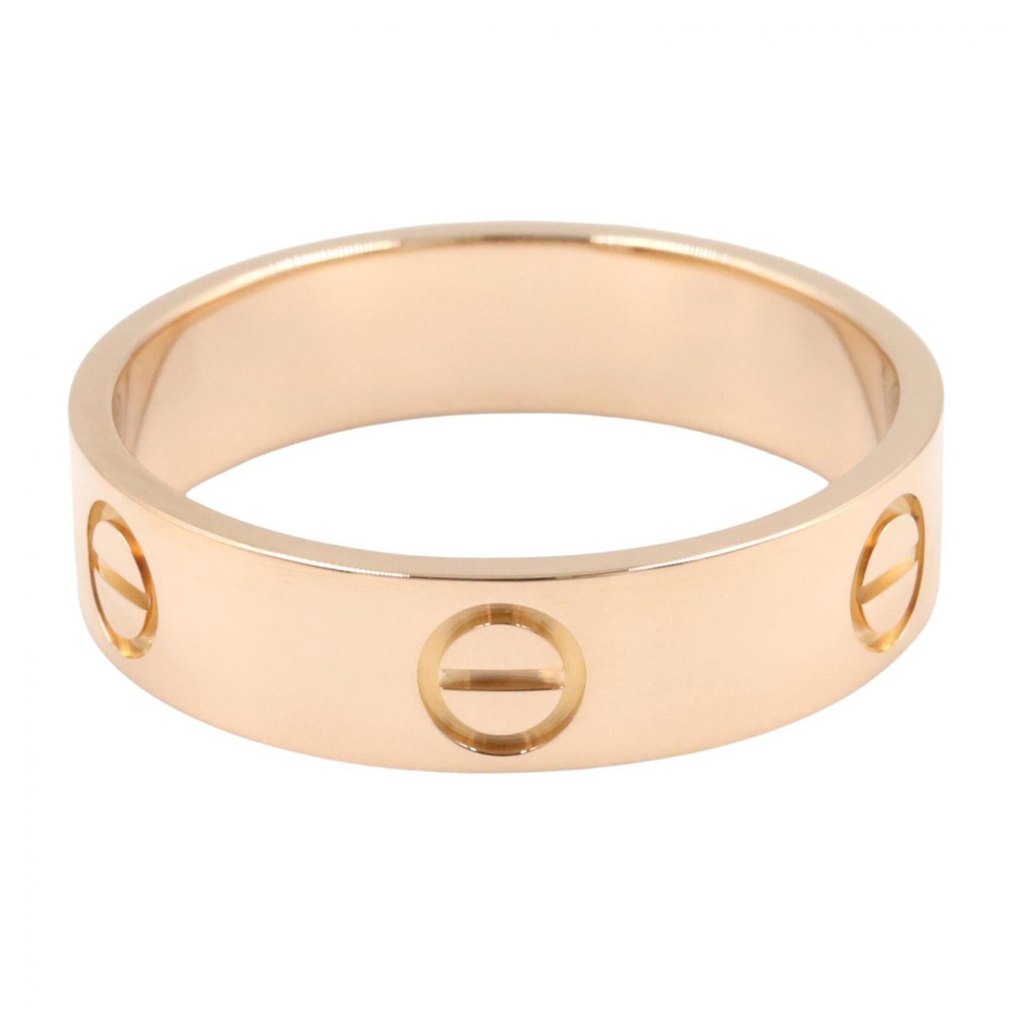 Cartier Gold Pink Gold (18K) Band Ring (Pre-Owned)