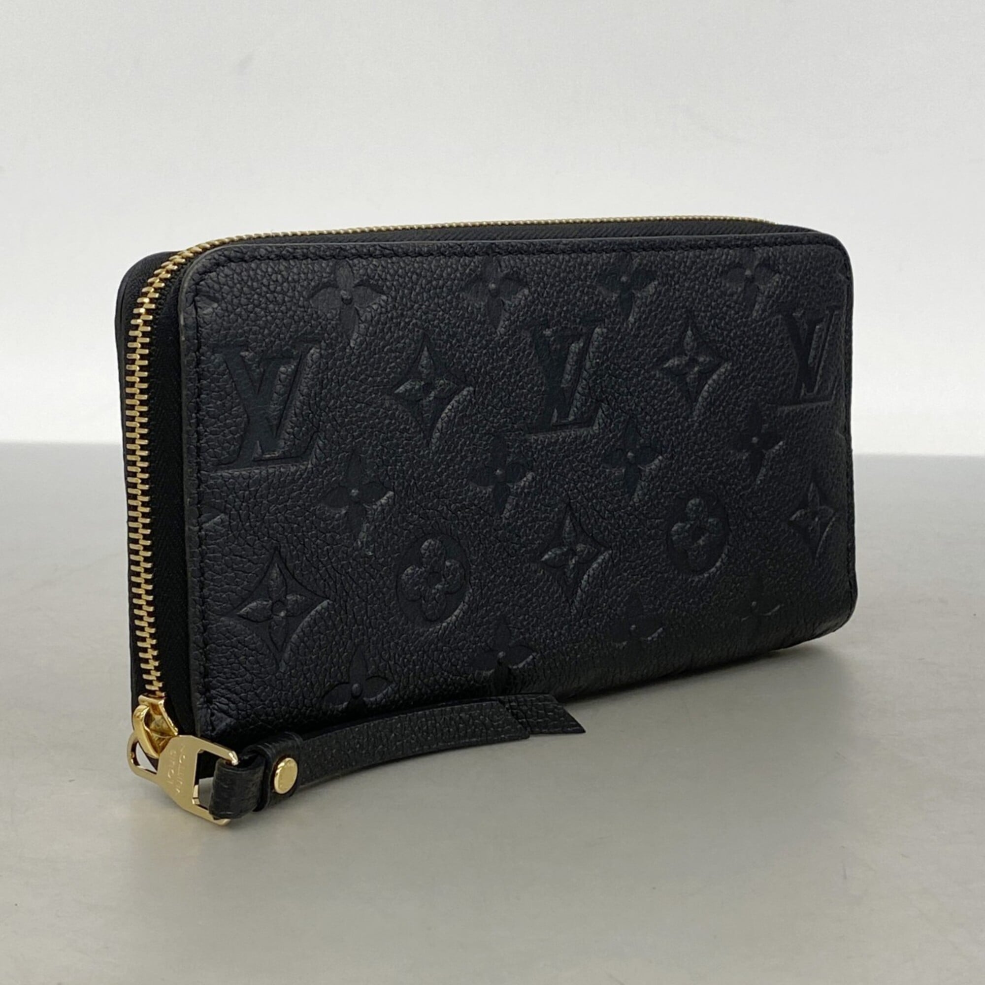 Louis Vuitton Noir Long Wallet (Bi-Fold) (Pre-Owned)