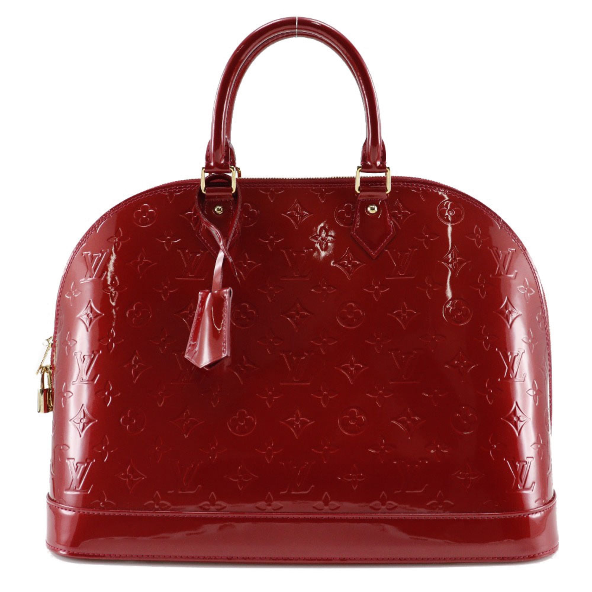 Louis Vuitton Pomme D'amour Red Color Vernis Handbag (Pre-Owned)