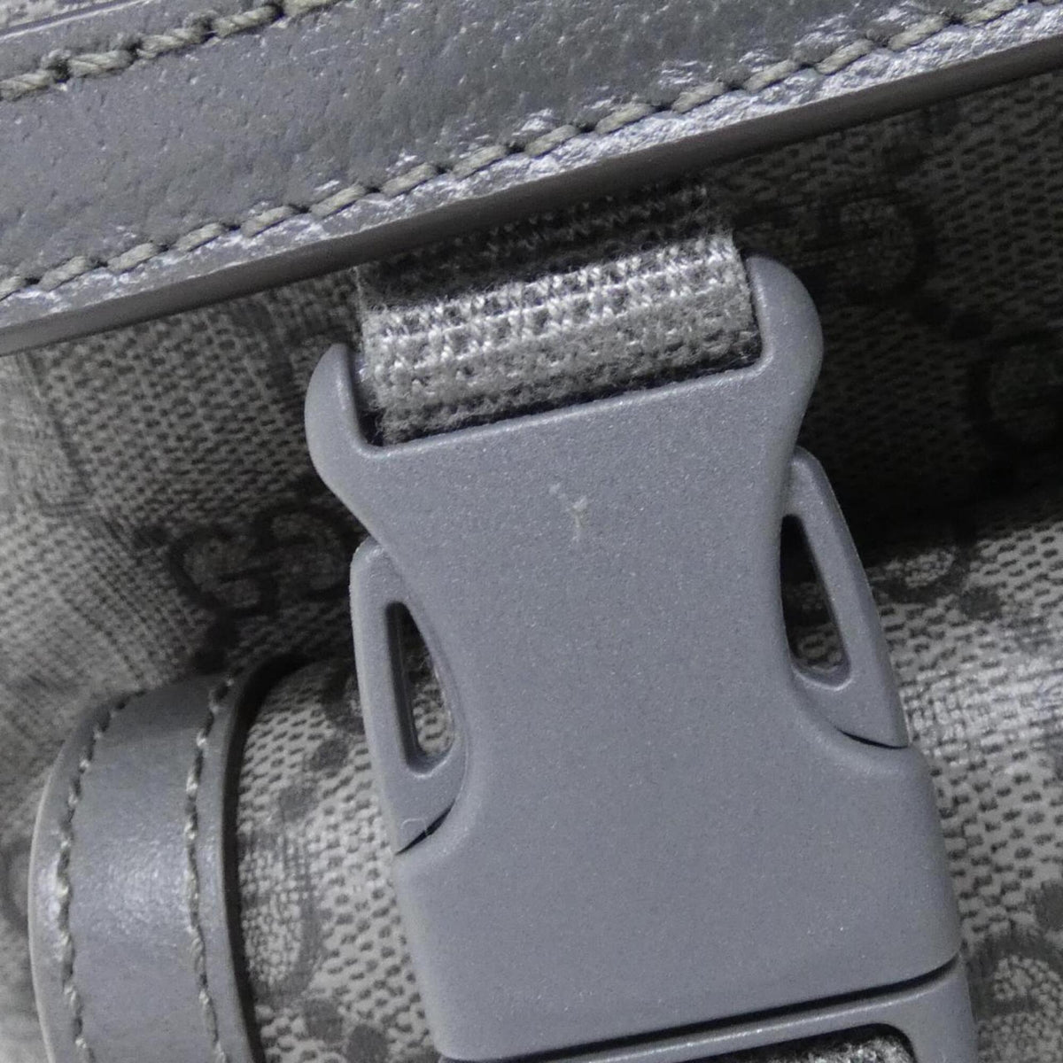 Gucci Black Gray Gg Supreme Backpack (Pre-Owned)