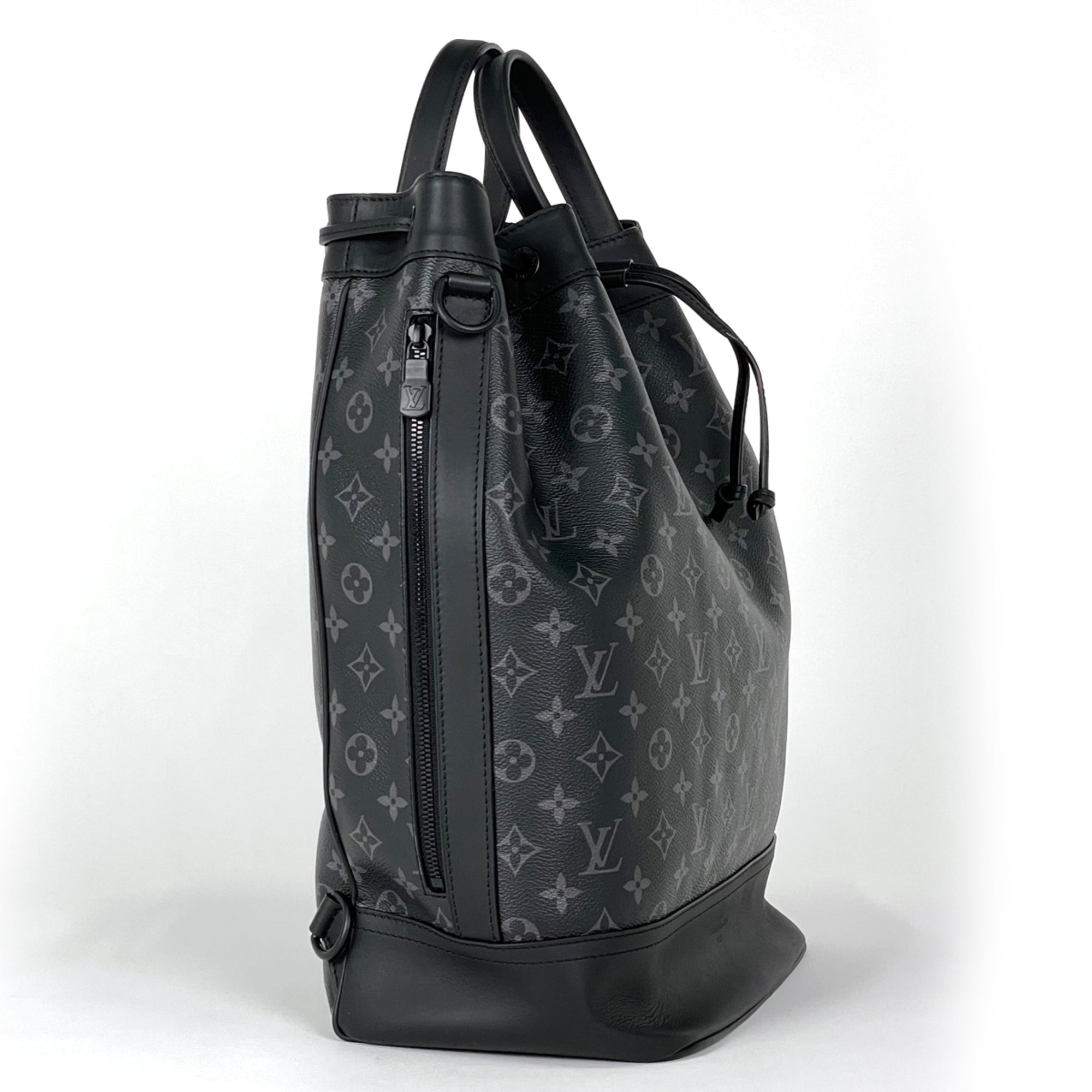 Louis Vuitton Black Noir Monogram Eclipse Handbag (Pre-Owned)
