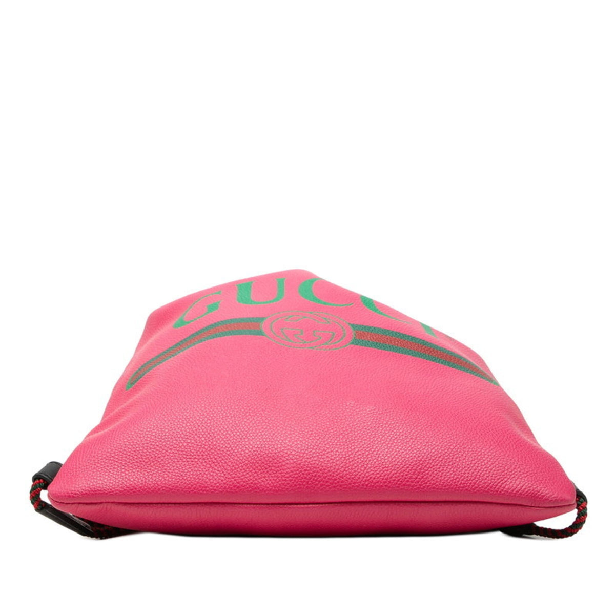 Gucci Pink Leather Backpack Pouch (Pre-Owned)