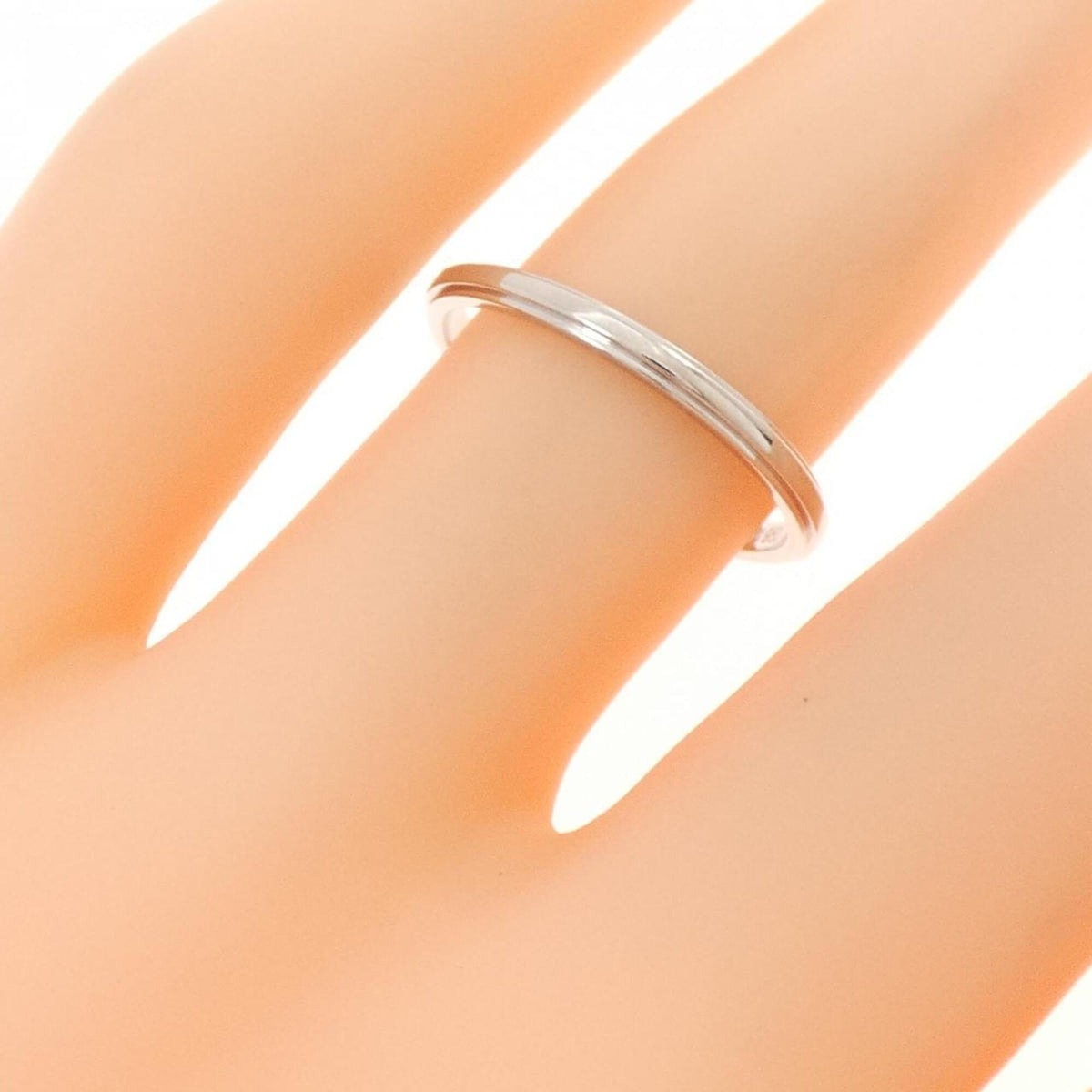 Cartier Platinum 950 Band Ring (Pre-Owned)