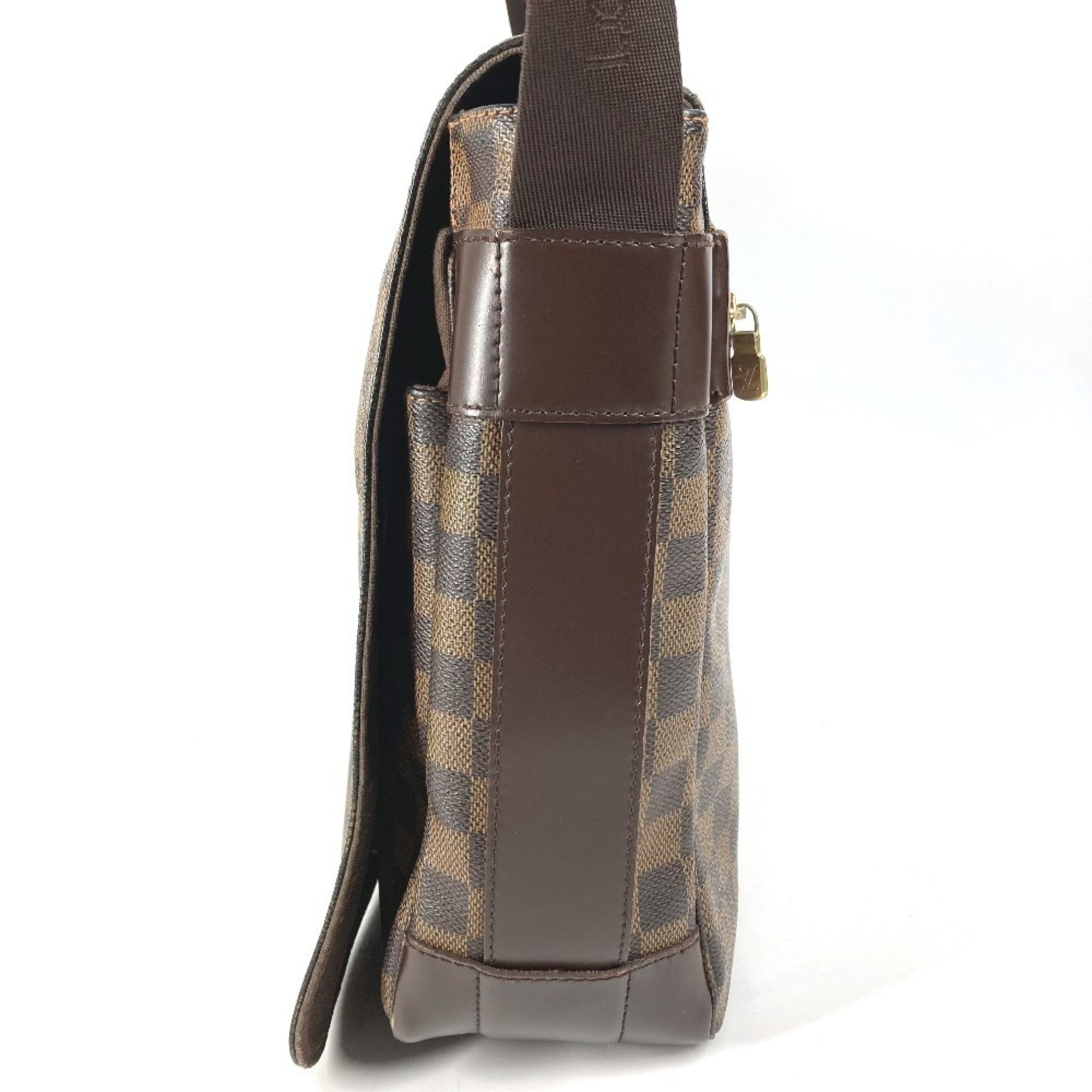 Louis Vuitton Brown Damier Canvas Messenger Bag Shoulder Bag (Pre-Owned)