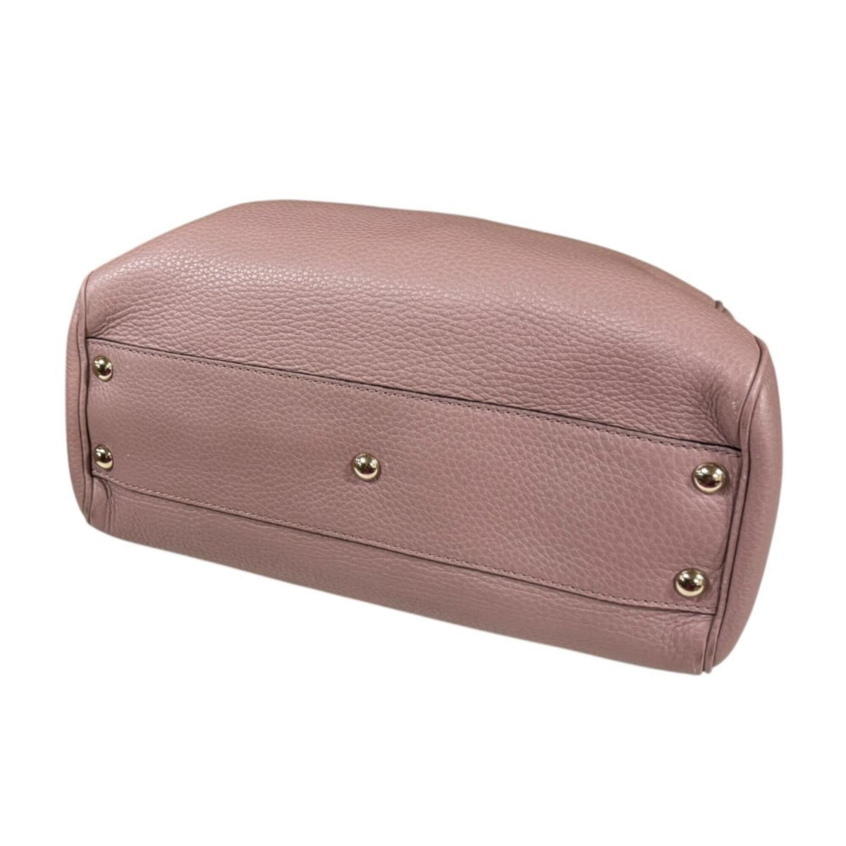 Gucci Pink Bamboo Handbag Shoulder Bag (Pre-Owned)