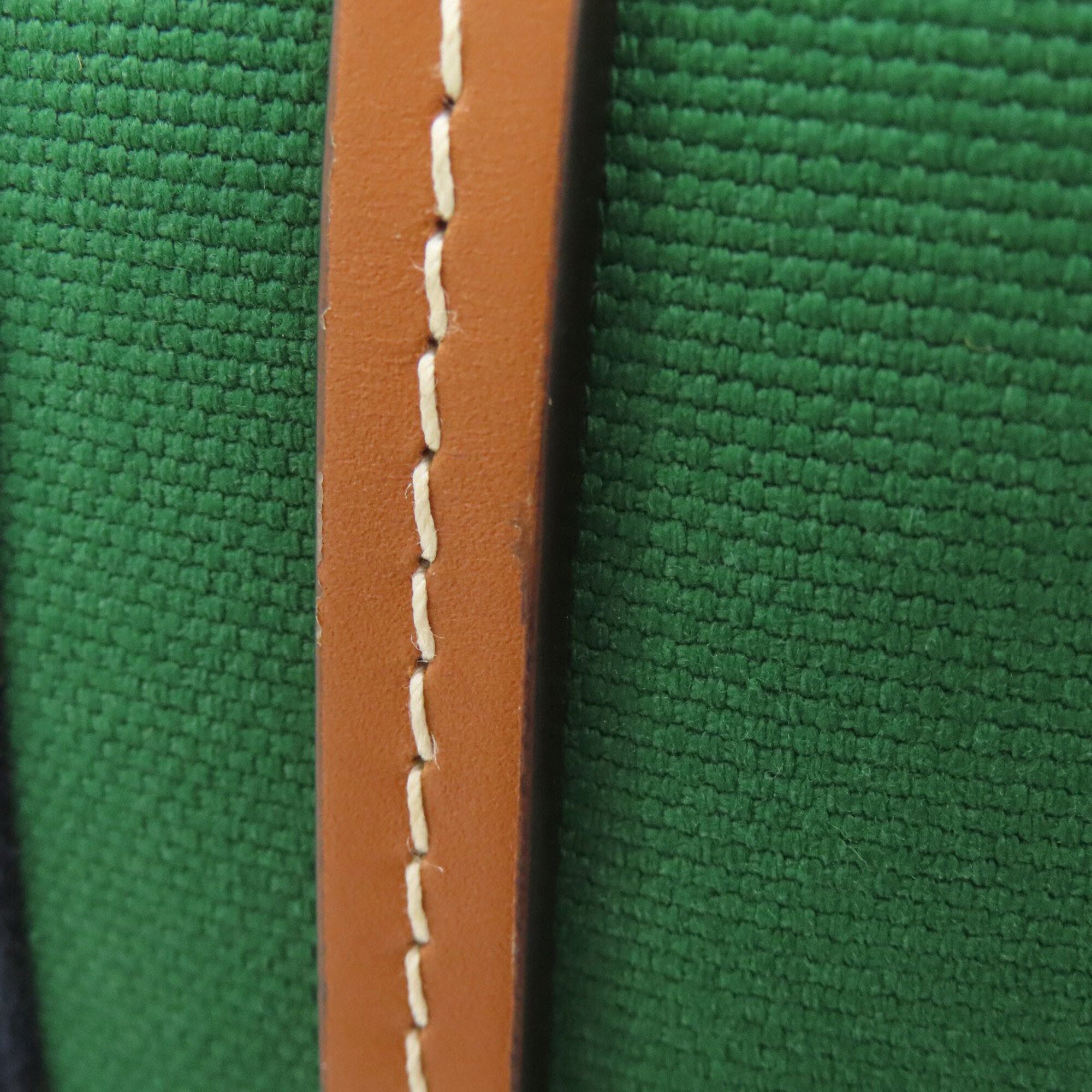 Gucci Brown Green Red Color Canvas Tote Bag (Pre-Owned)