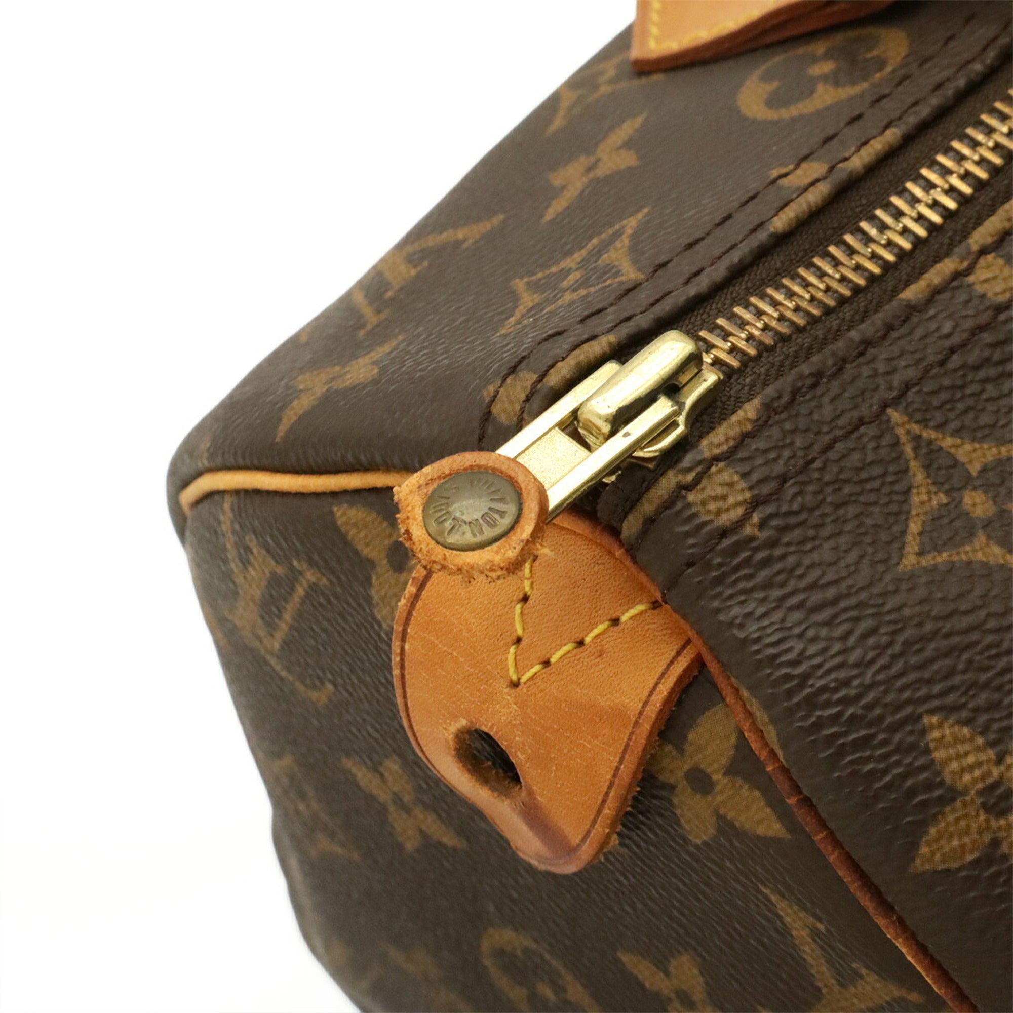 Louis Vuitton Brown Monogram Canvas Pvc Coated Canvas Handbag (Pre-Owned)