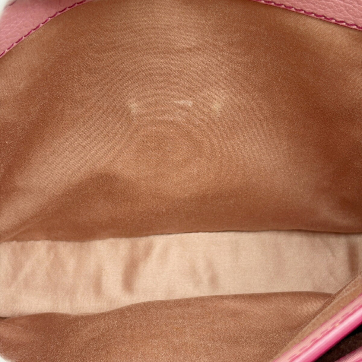 Miu Miu Pink Leather Shoulder Bag (Pre-Owned)