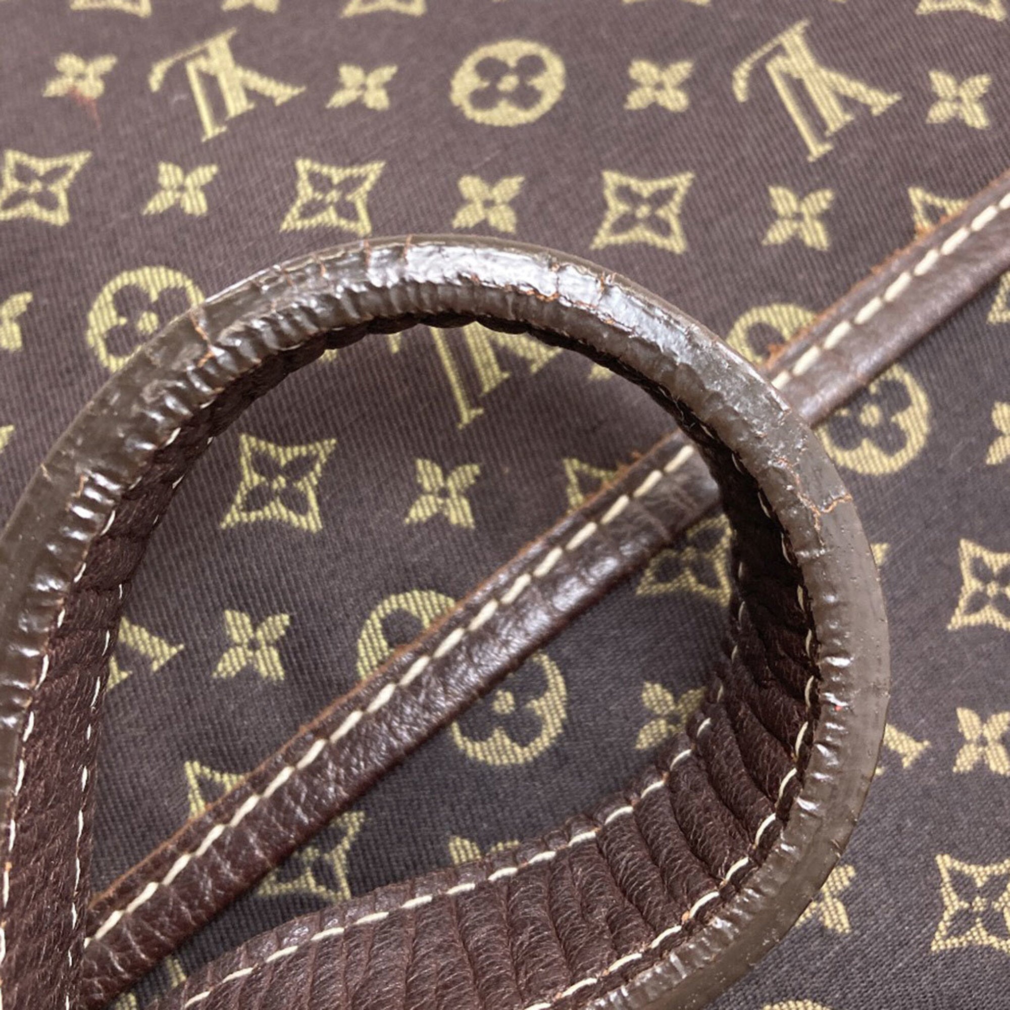 Louis Vuitton Monogram Mini Lin Ebene Monogram Mini Lin Tote Bag (Pre-Owned)