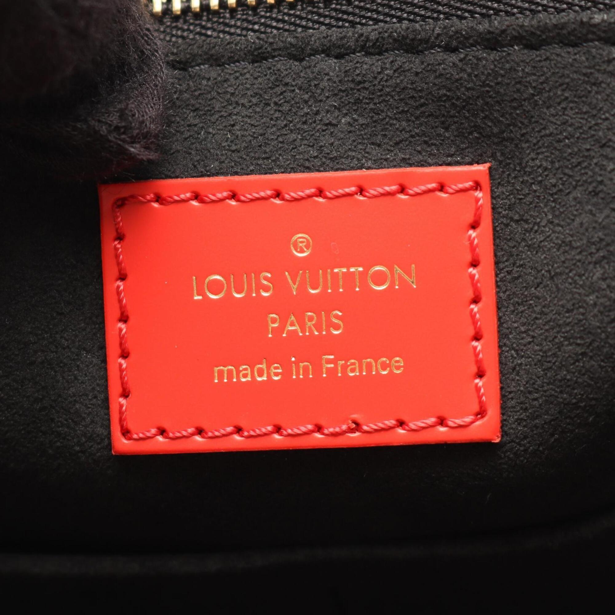 Louis Vuitton Beige Black Monogram Empreinte Handbag Shoulder Bag (Pre-Owned)