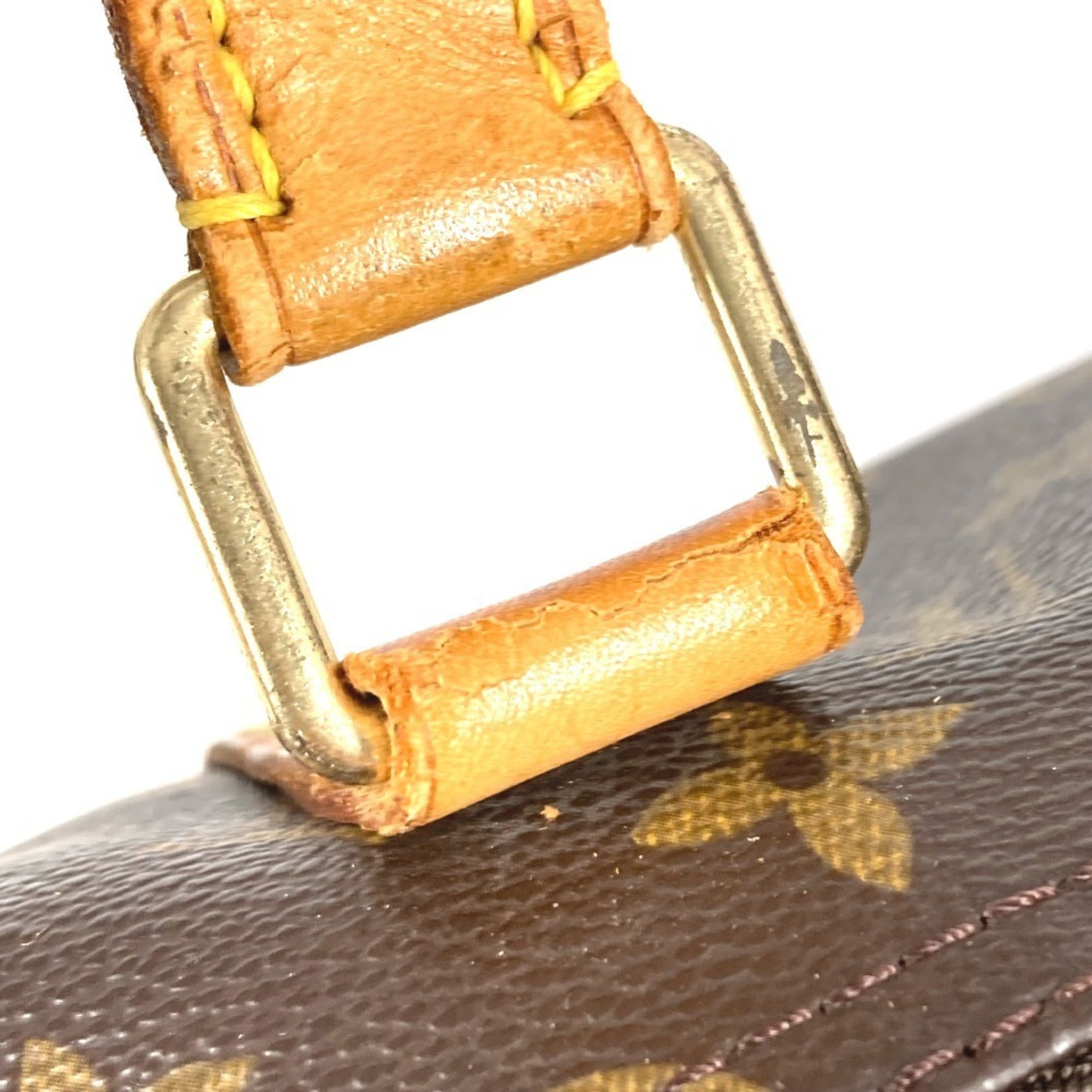 Louis Vuitton Brown Monogram Boston Bag Handbag (Pre-Owned)