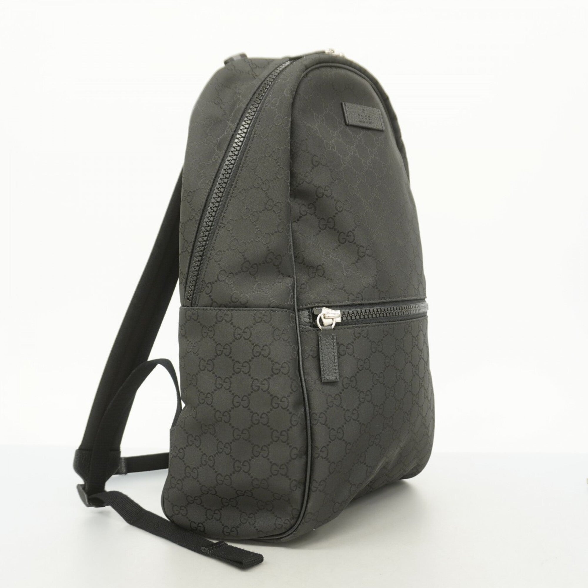 Gucci Black Nylon Backpack (Pre-Owned)
