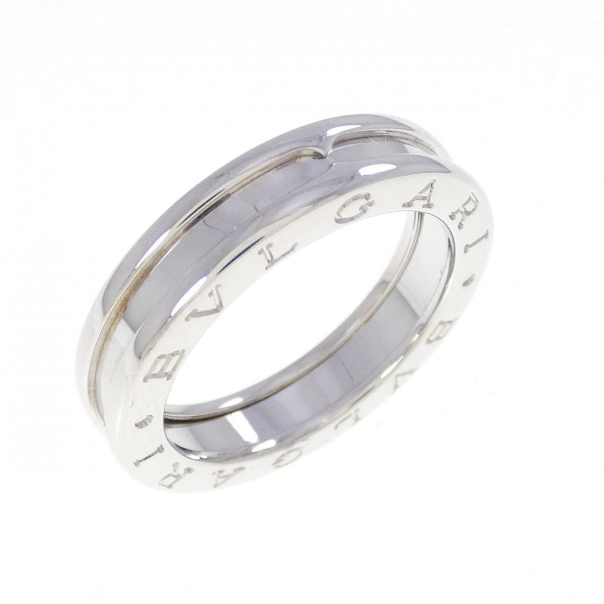 Bvlgari White Gold White Gold (18K) Band Ring (Pre-Owned)