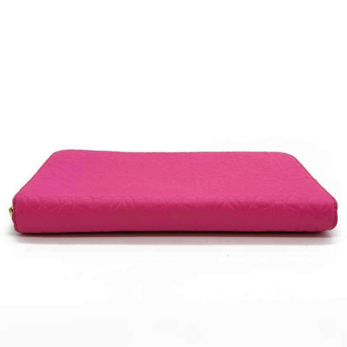 Loewe Pink Leather Long Wallet (Bi-Fold) (Pre-Owned)