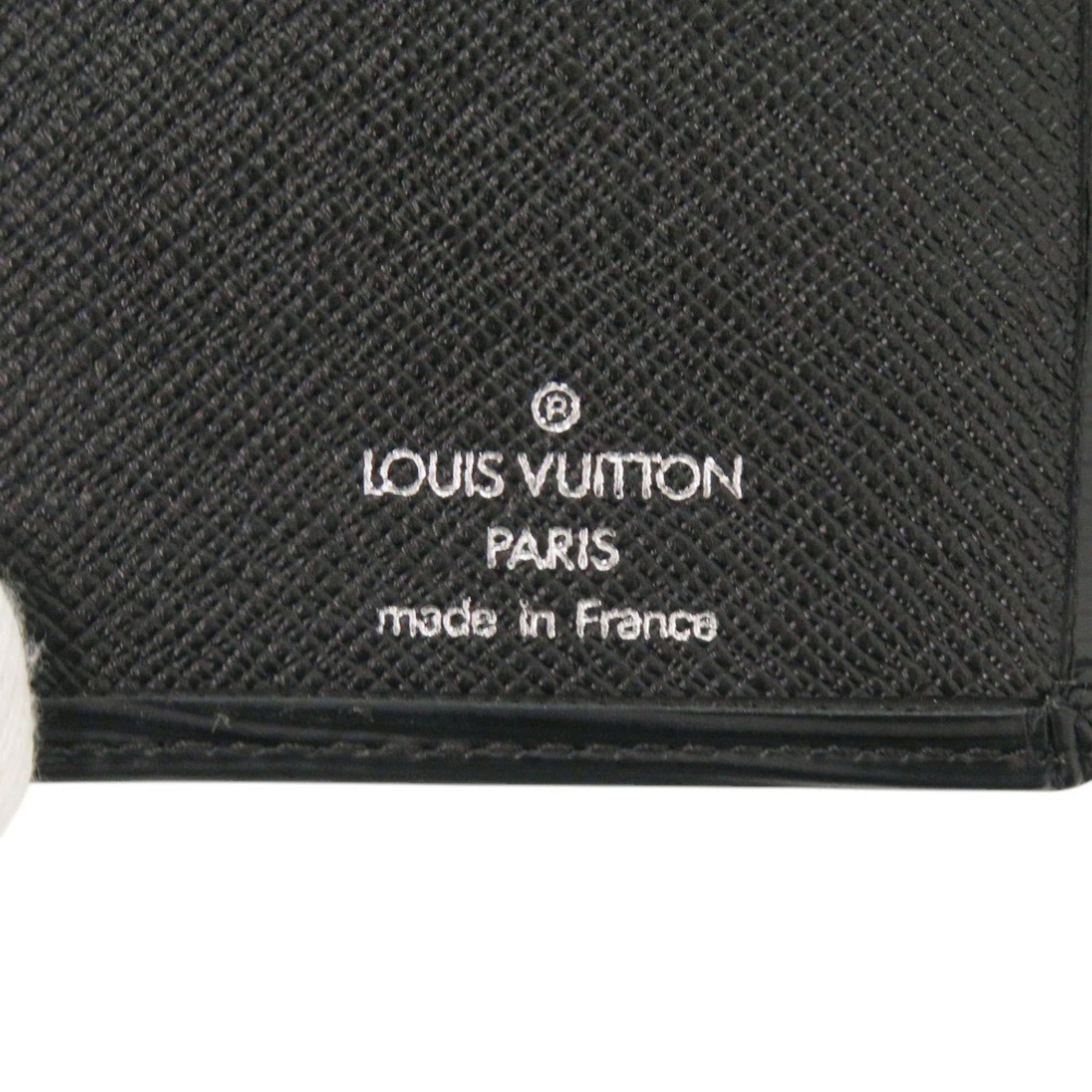 Louis Vuitton Noir Epi Leather Long Wallet (Bi-Fold) (Pre-Owned)