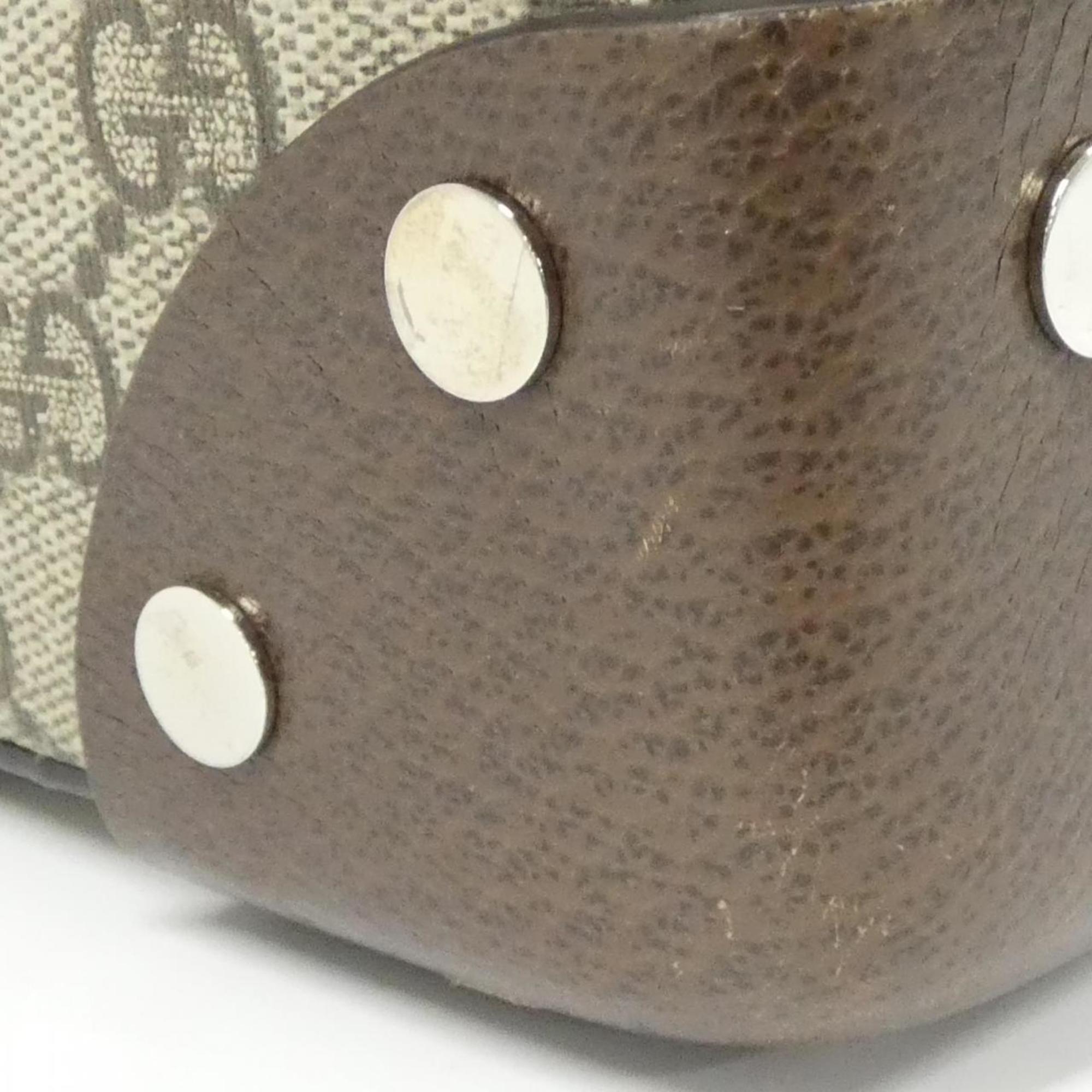 Gucci Beige Brown Gg Supreme Handbag (Pre-Owned)