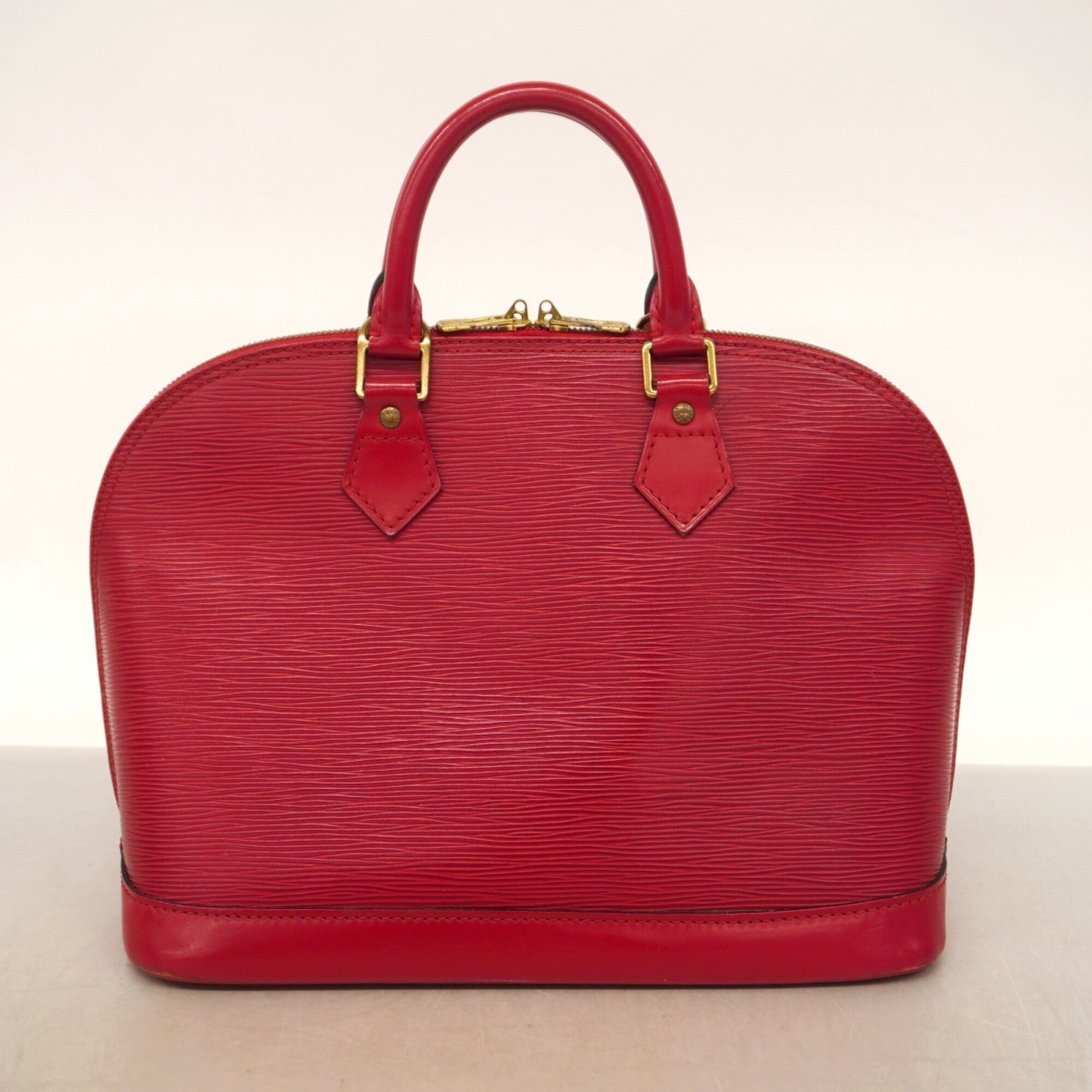 Louis Vuitton Castilian Red Handbag (Pre-Owned)