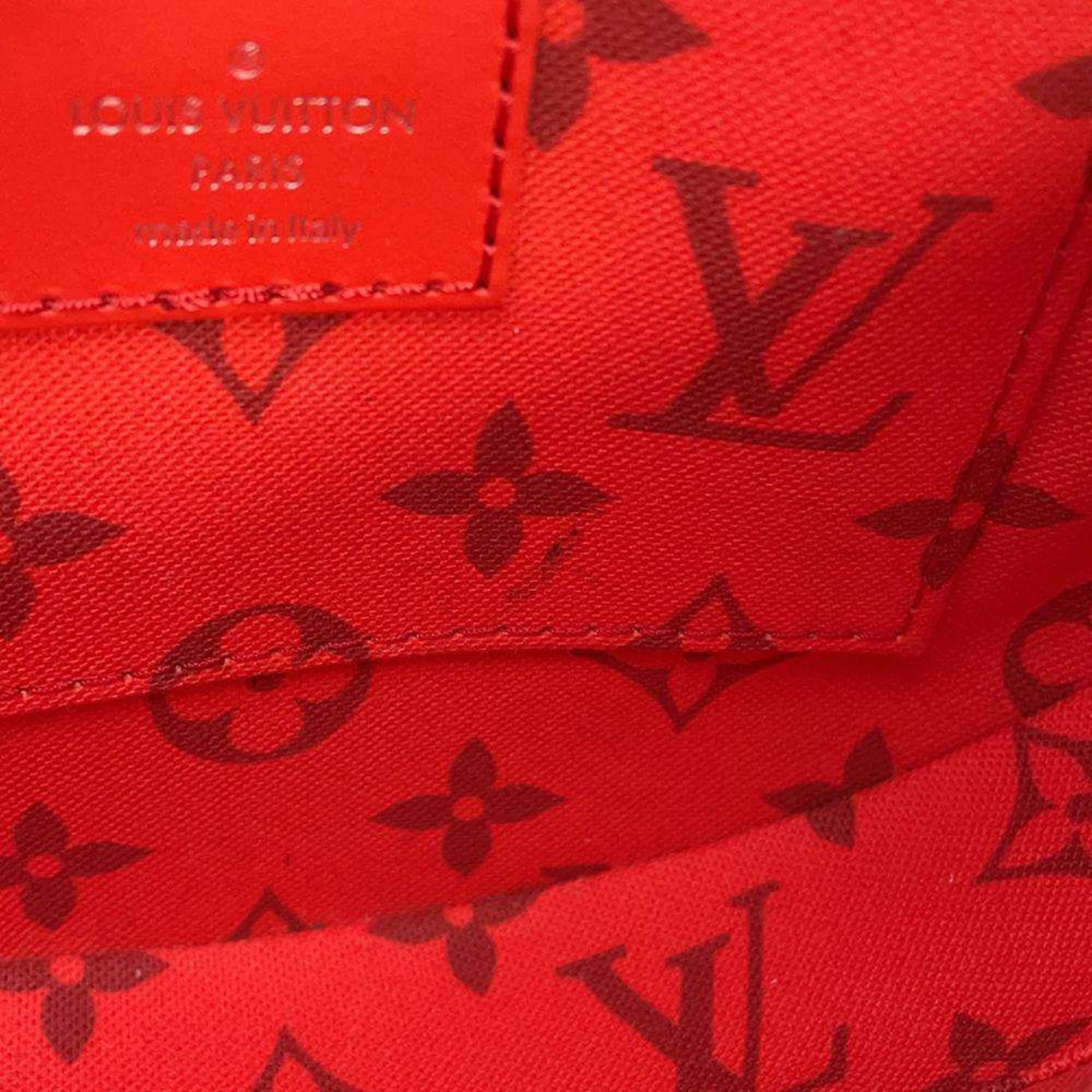 Louis Vuitton Monogram Black Khaki Monogram Monogram Shoulder Bag (Pre-Owned)