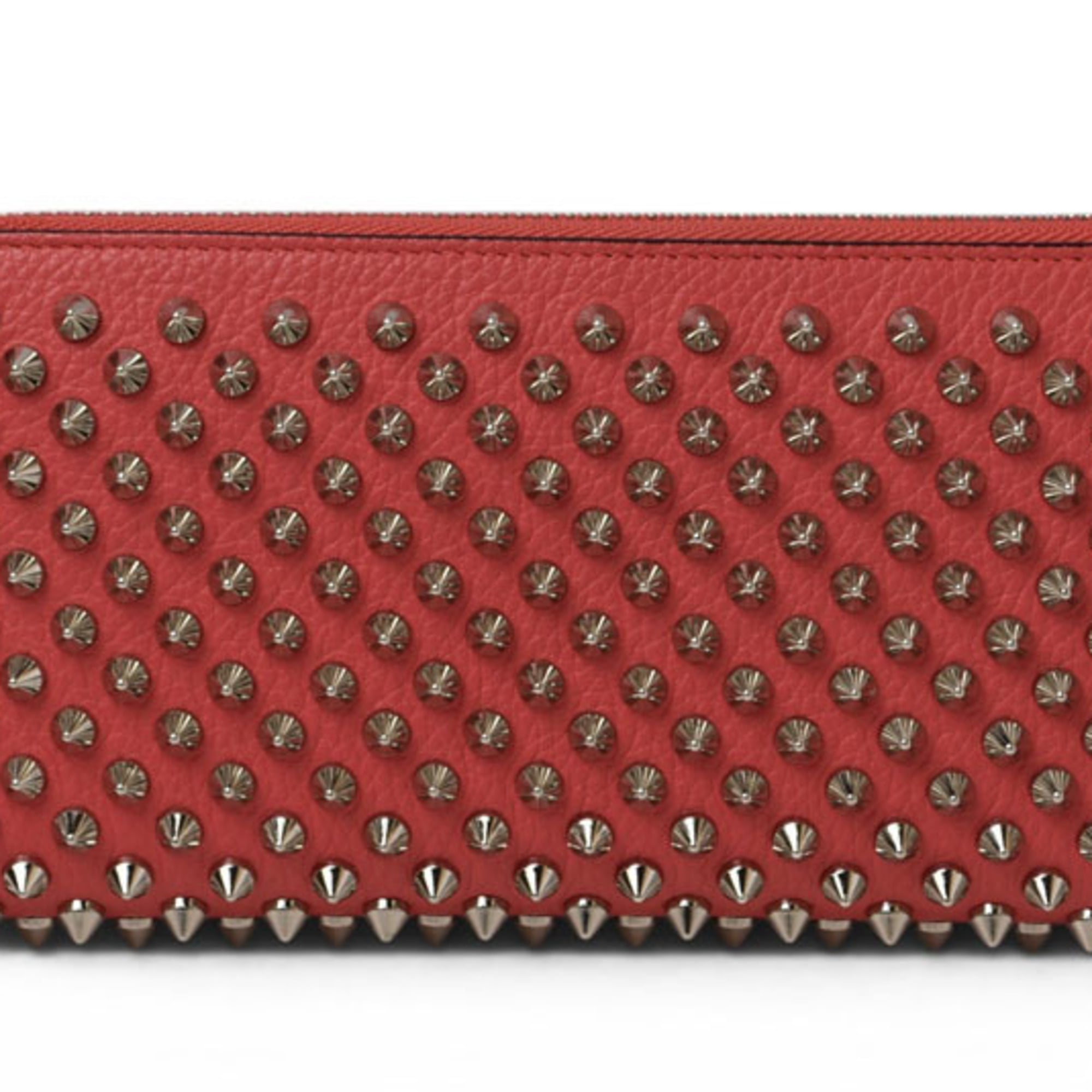 Christian Louboutin Leather Long Wallet (Bi-Fold) (Pre-Owned)