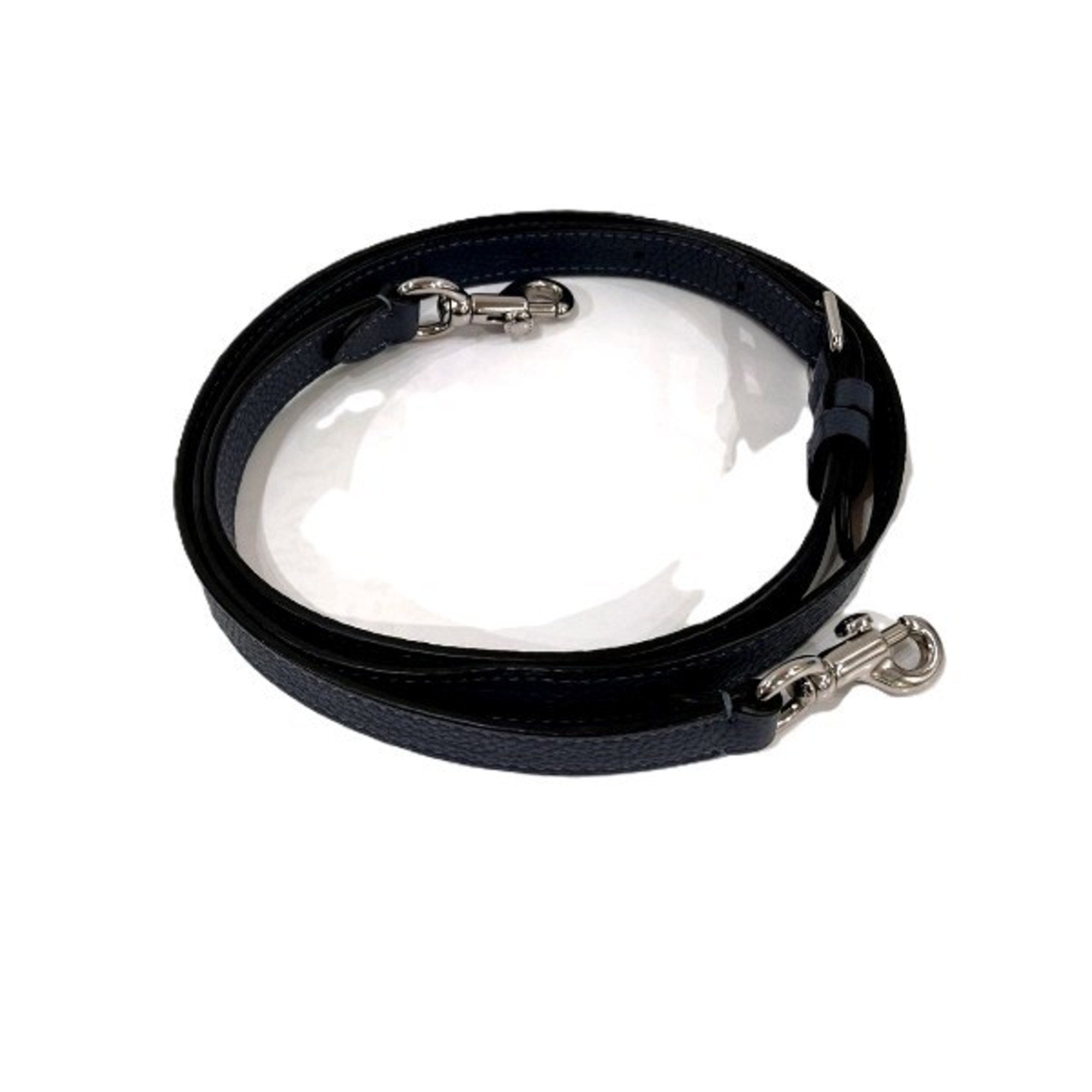 Coach Light Blue Leather Handbag Shoulder Bag (Pre-Owned)