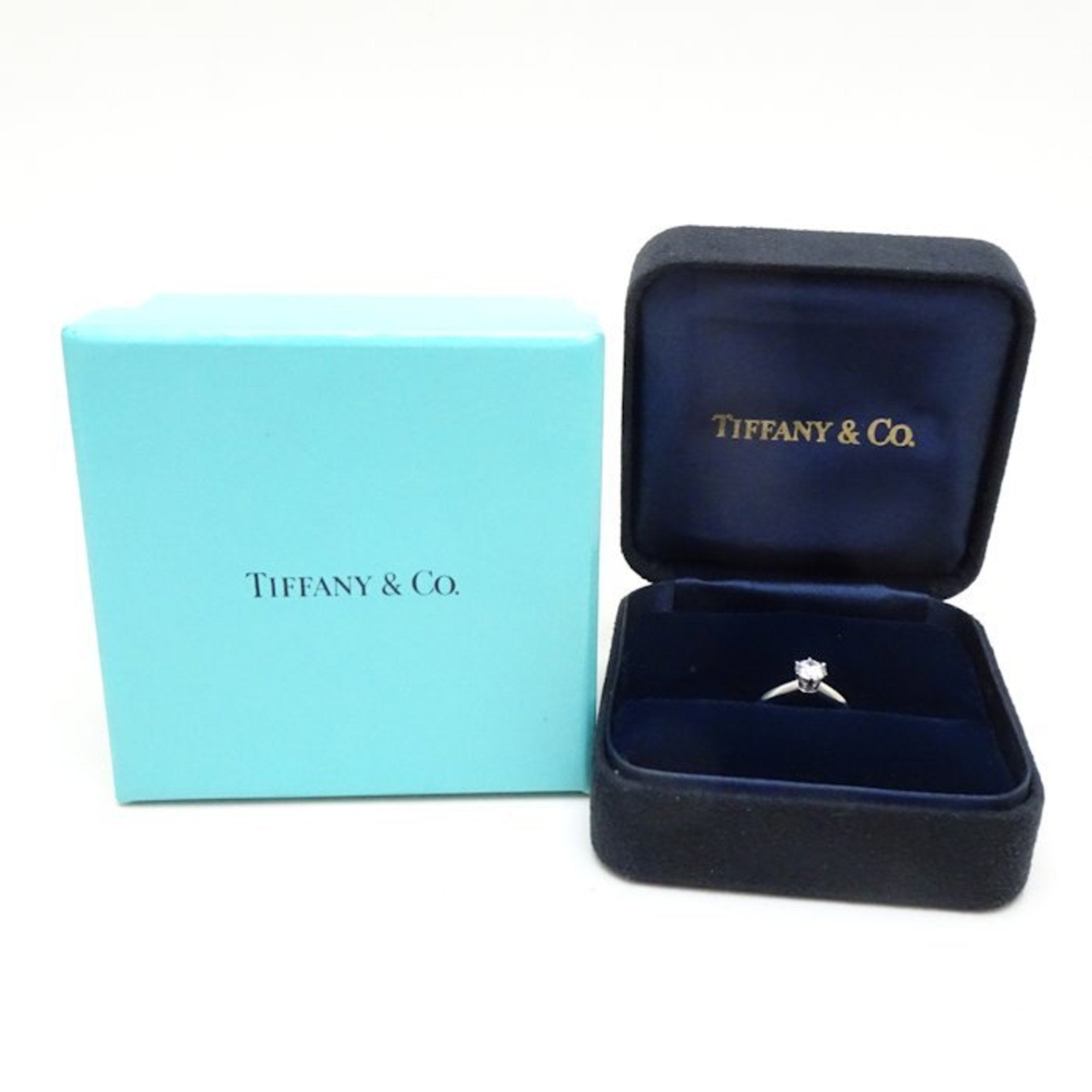 Tiffany Platinum 950 Band Ring (Pre-Owned)