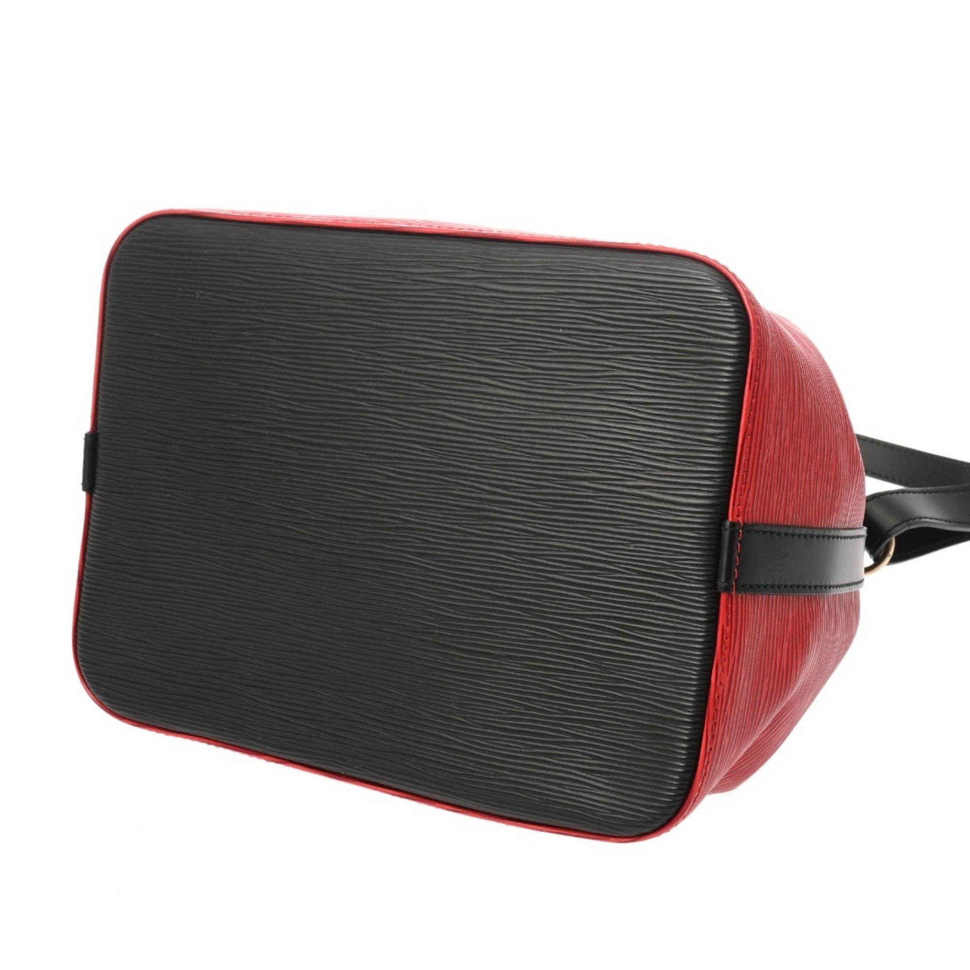 Louis Vuitton Noir Red Color Epi Leather Shoulder Bag (Pre-Owned)