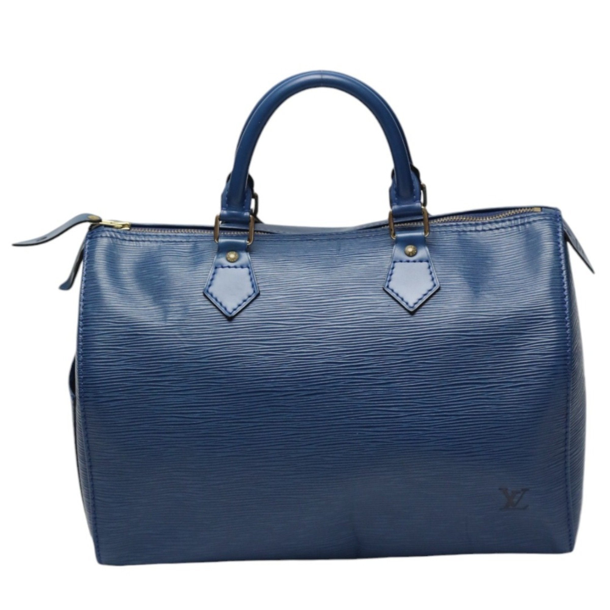 Louis Vuitton Galle Toledo Blue Epi Leather Handbag (Pre-Owned)