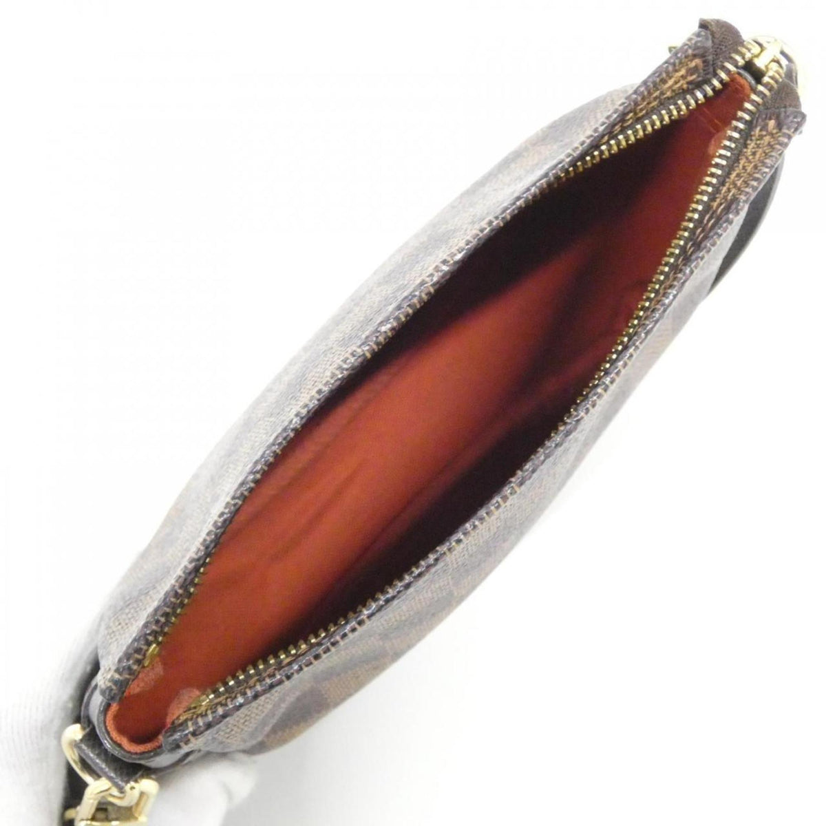 Louis Vuitton Ebene Coated Canvas Pouch (Pre-Owned)