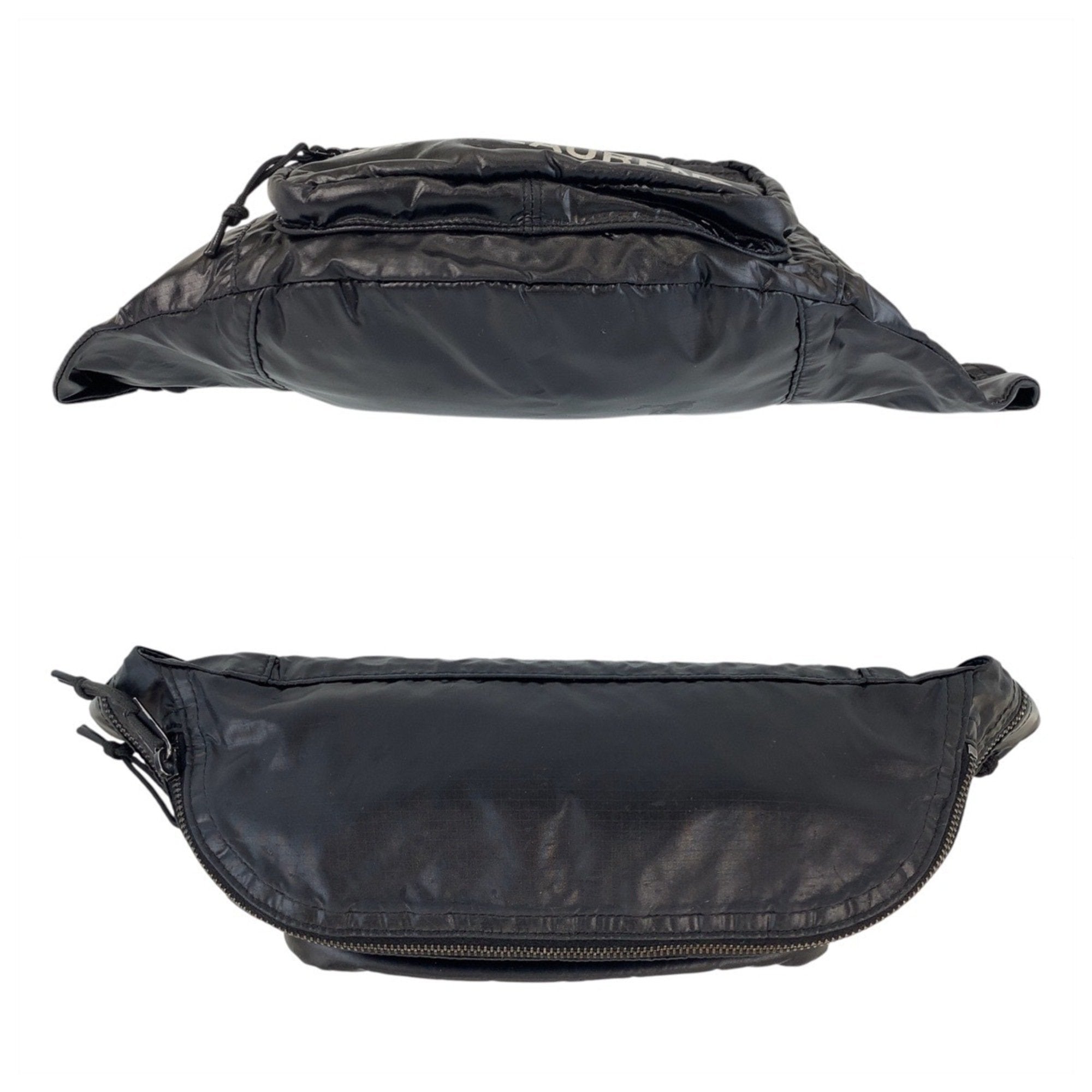 Saint Laurent Black Nylon Sling Bag (Pre-Owned)